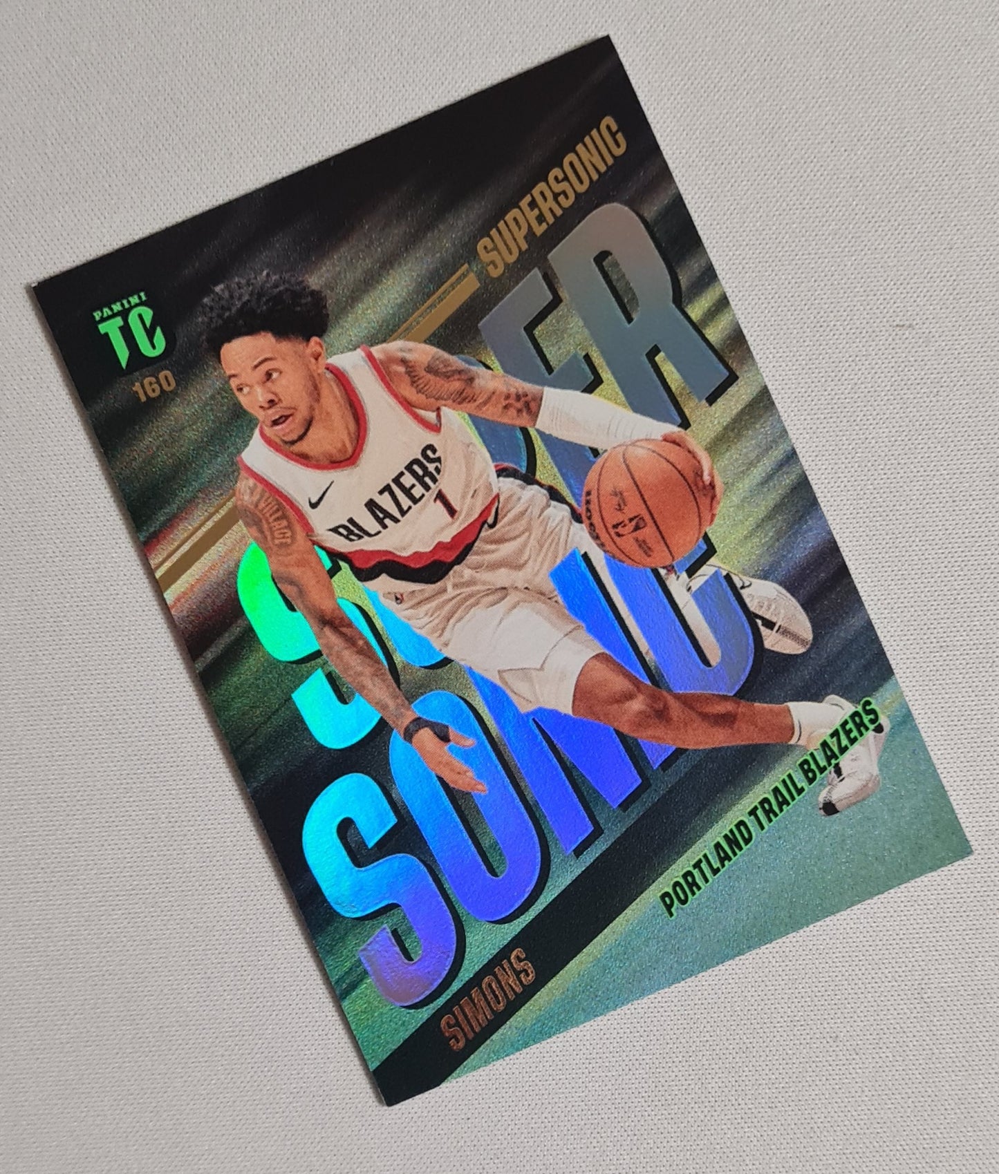 Anfernee Simons - 2024 Panini Top Class NBA Basketball Portland Trailblazers SUPER SONIC (TC) #1
