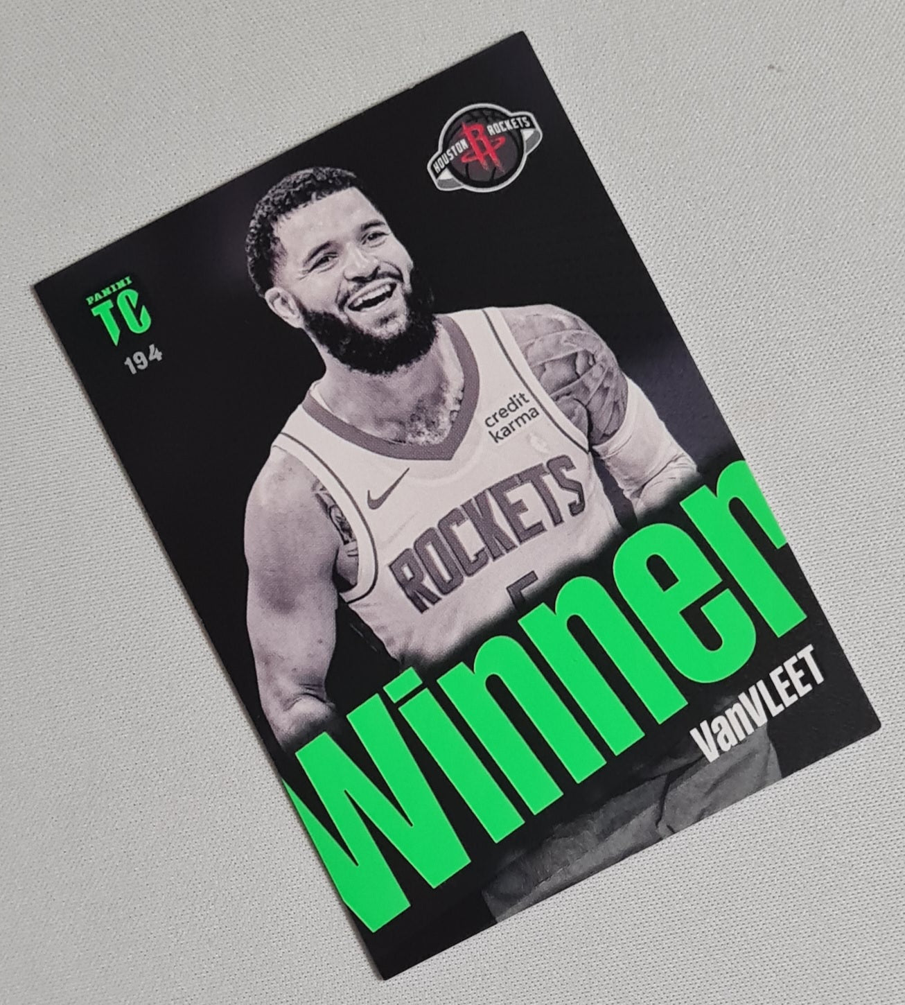Fred VanVleet - 2024 Panini Top Class NBA Basketball Houston Rockets WINNER (TC) #5