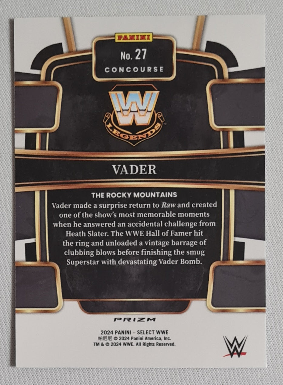 Vader - 2024 Panini Select WWE Wrestling Legends #27 Concourse