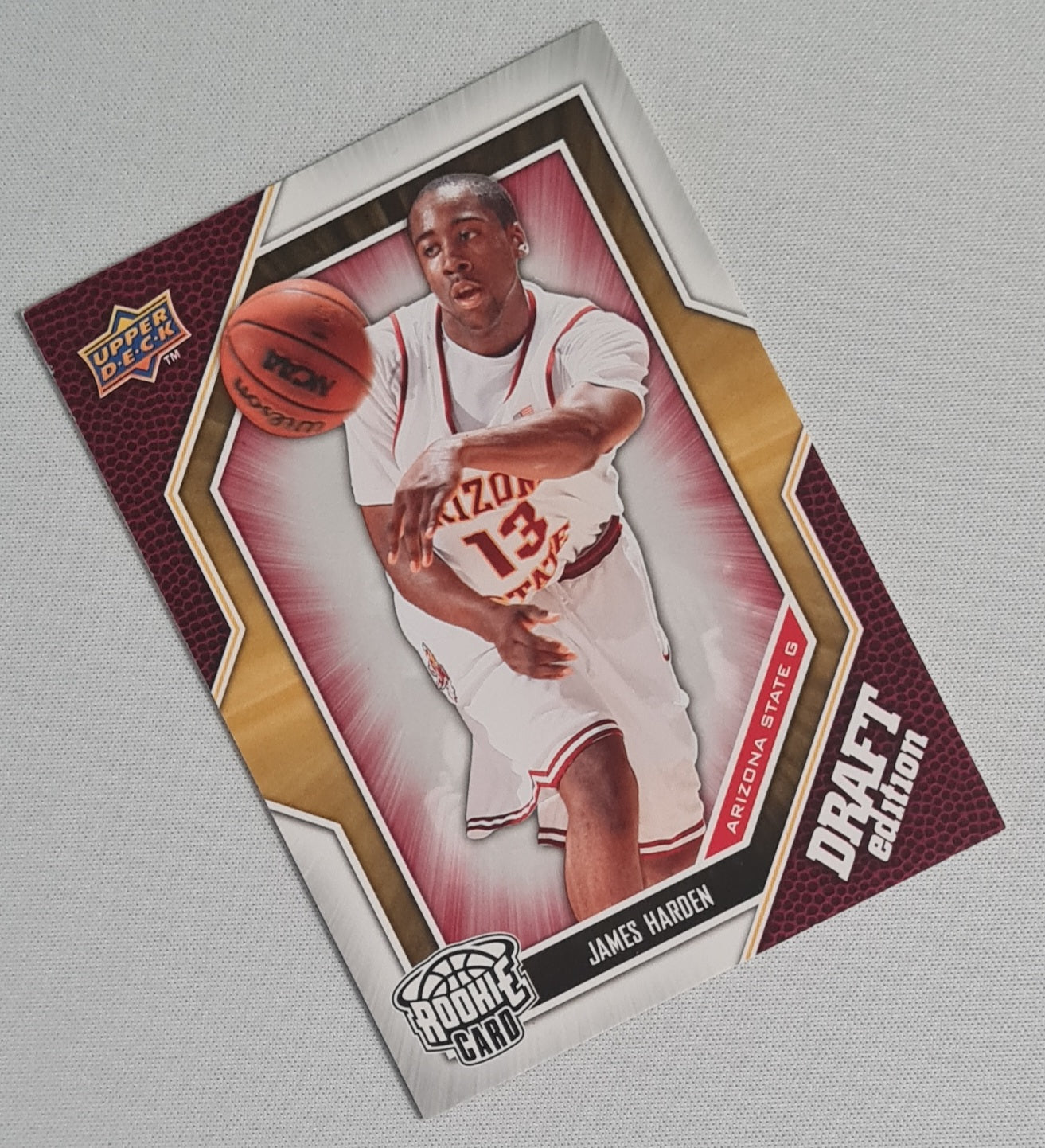James Harden - 2009/10 Upper Deck Draft Edition Basketball Arizona State ROOKIE CARD #40