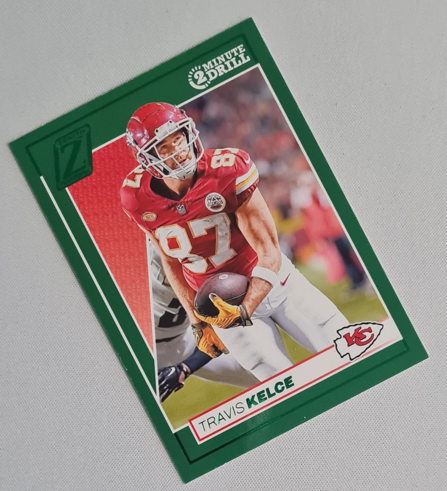 Travis Kelce - 2024 Panini Zenith 2 Minute Drill Green #48
