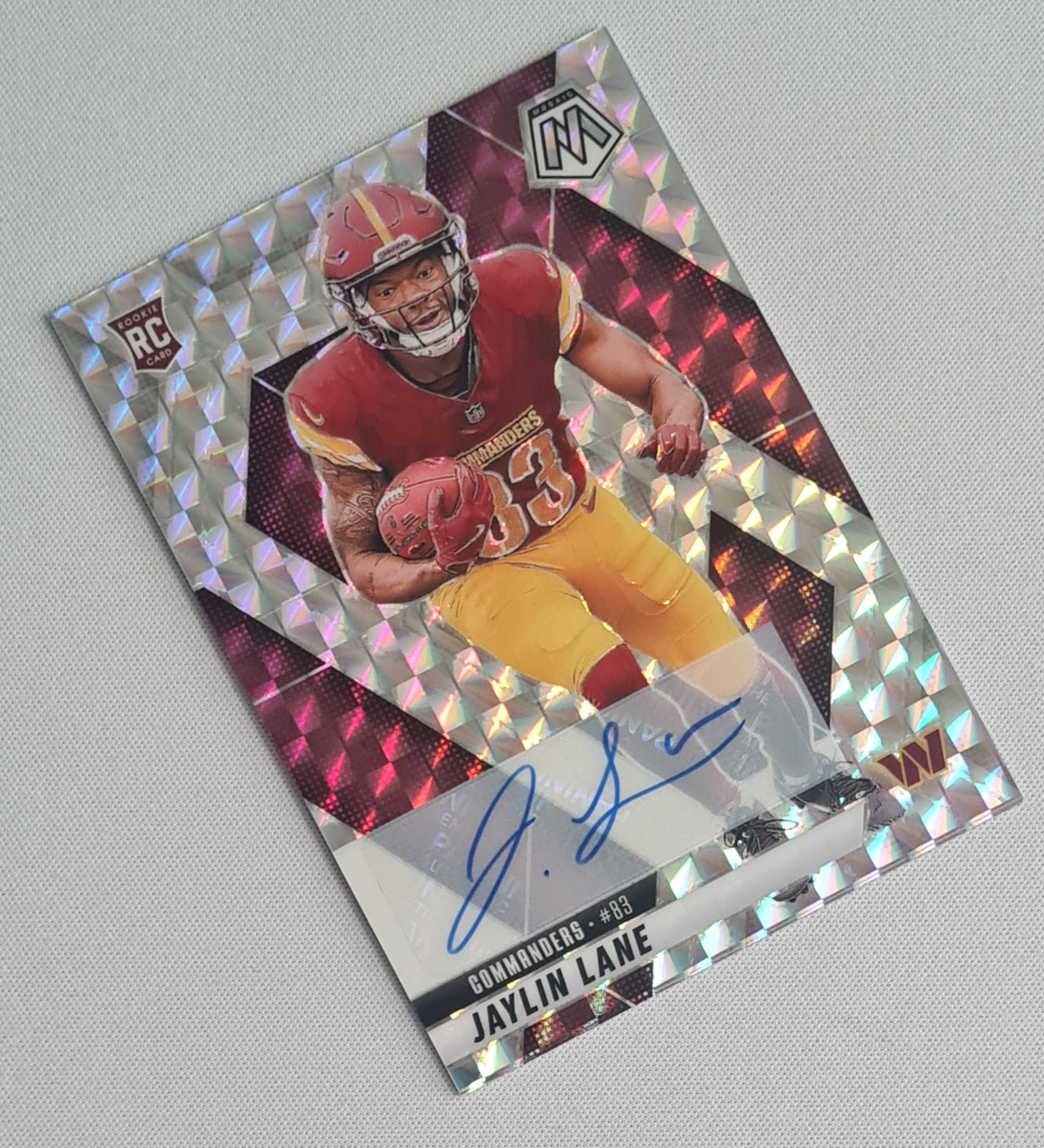 Jaylin Lane - 2025 Panini Mosaic (RC) Auto #306