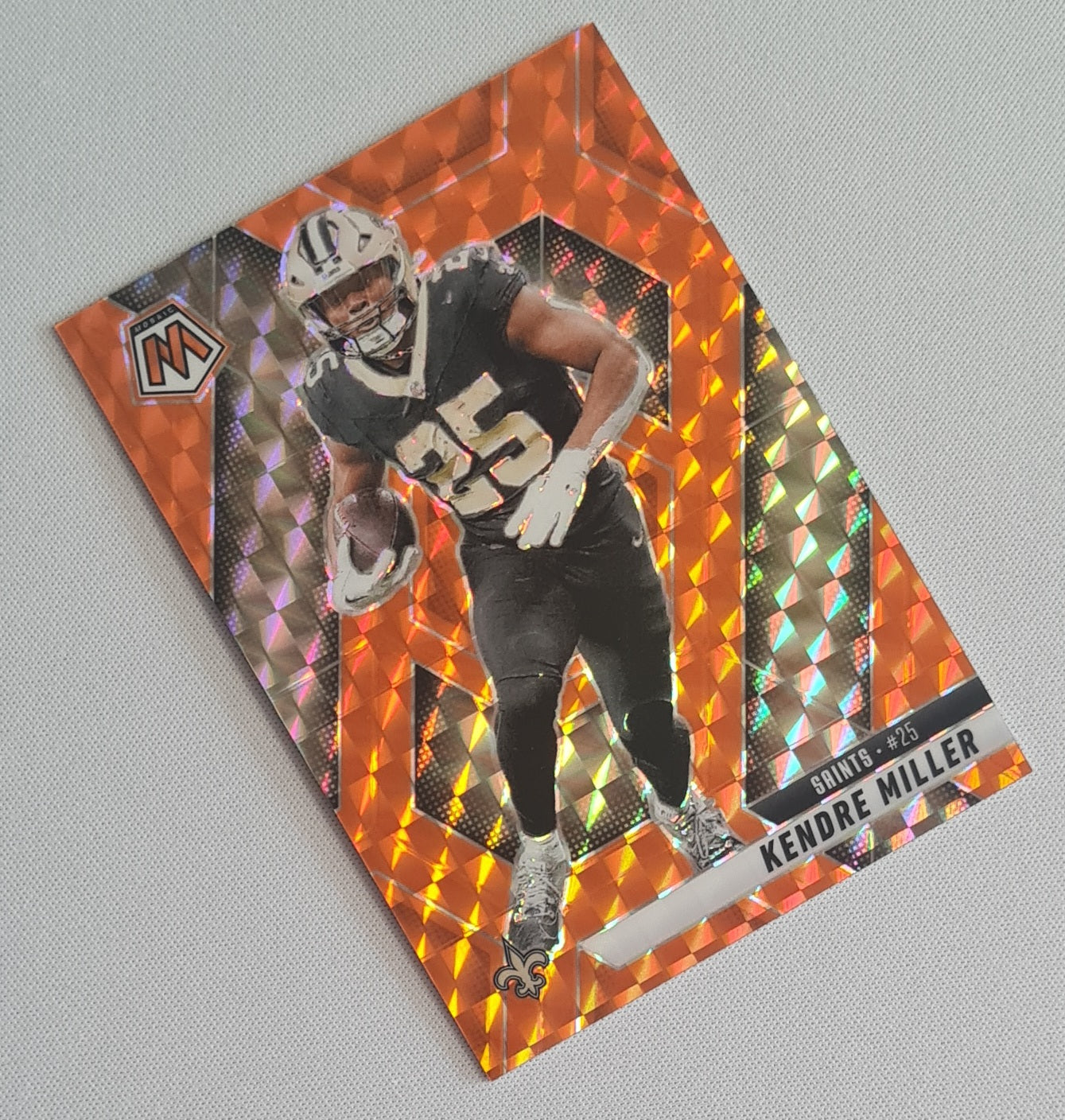 Kendre Miller - 2025 Panini Mosaic Orange /199 #124