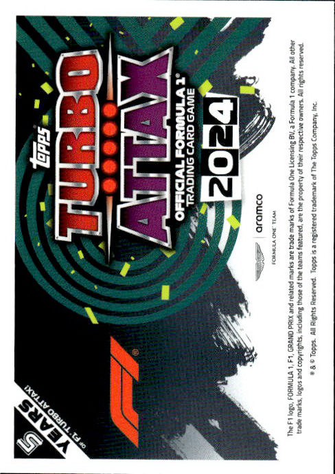 Fernando Alonso - 2024 Topps F1 Turbo Match Attax Epic Moments #176