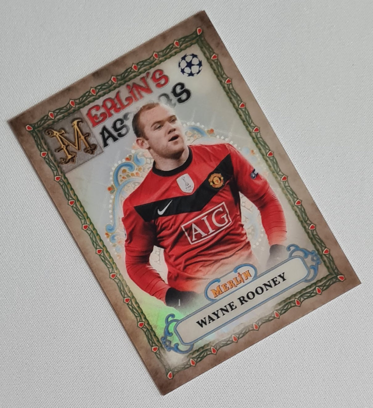 Wayne Rooney - 2022/23 Topps Merlin UEFA Soccer Merlin's Masters #MM-11 Manchester United
