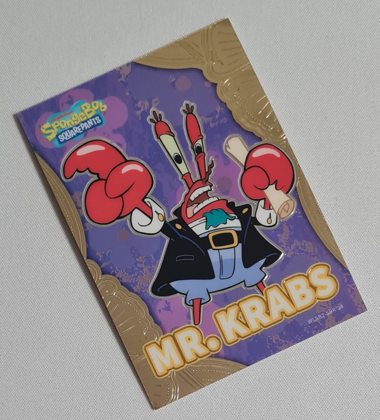 Mr Krabs - 2024 Viacom Spongebob Squarepants /999 #WLSB2-SBR-24