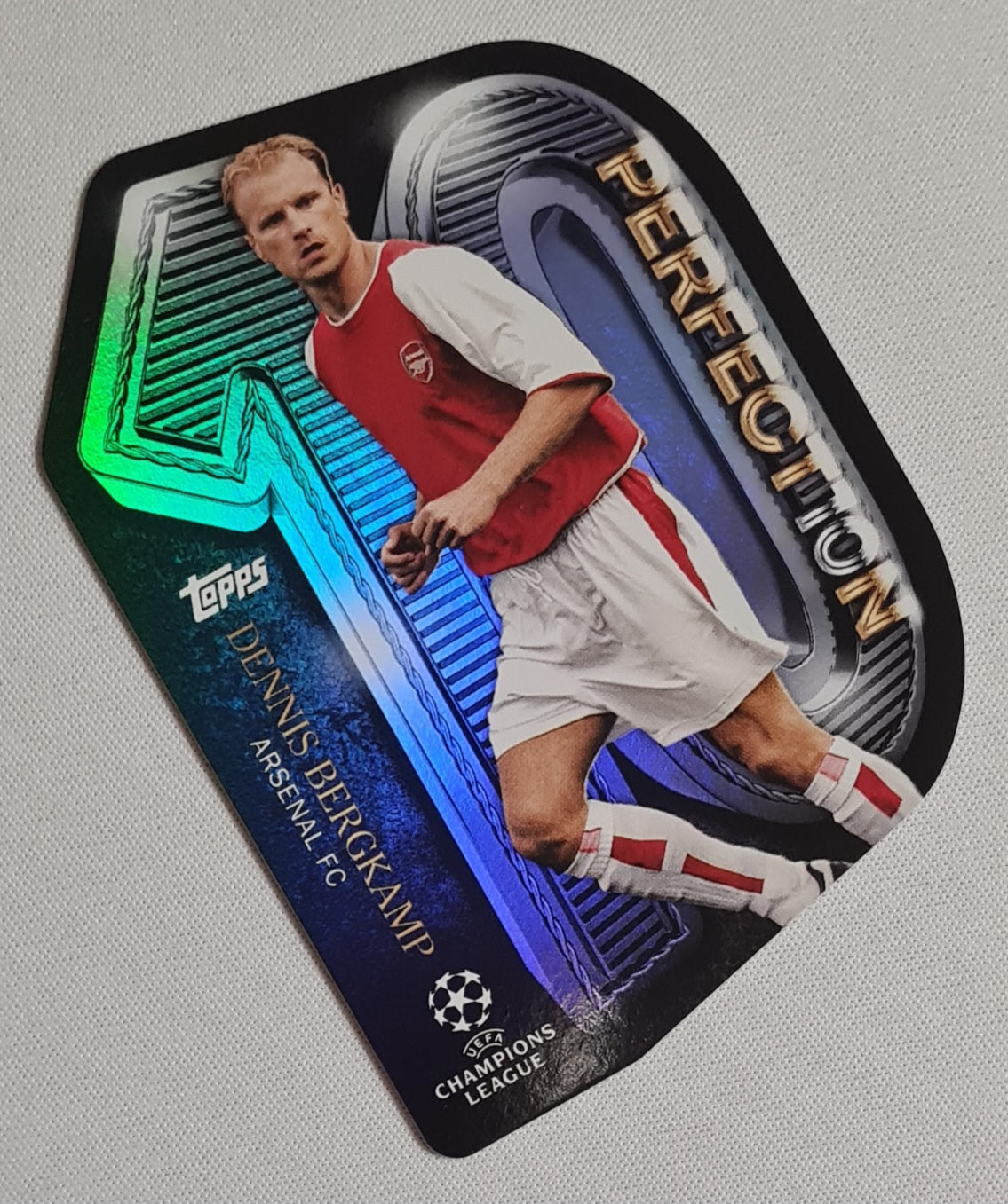 Dennis Bergkamp - 2022/23 Topps UCC Perfection Die-cut #P-7 Arsenal FC