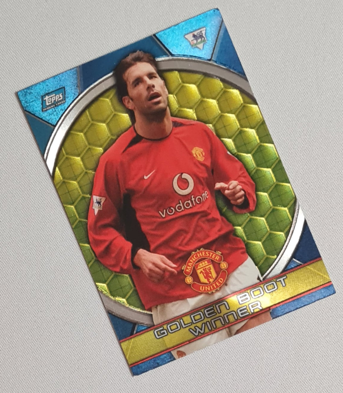 Ruud van Nistelrooy - 2004 Topps Premier Gold Golden Boot Winner #D5 Manchester United