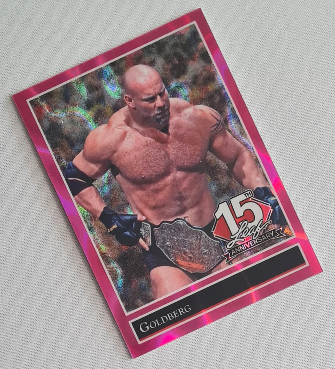 Goldberg - 2025 Leaf National Gold Leaf Stars Pink /8 #92B-63