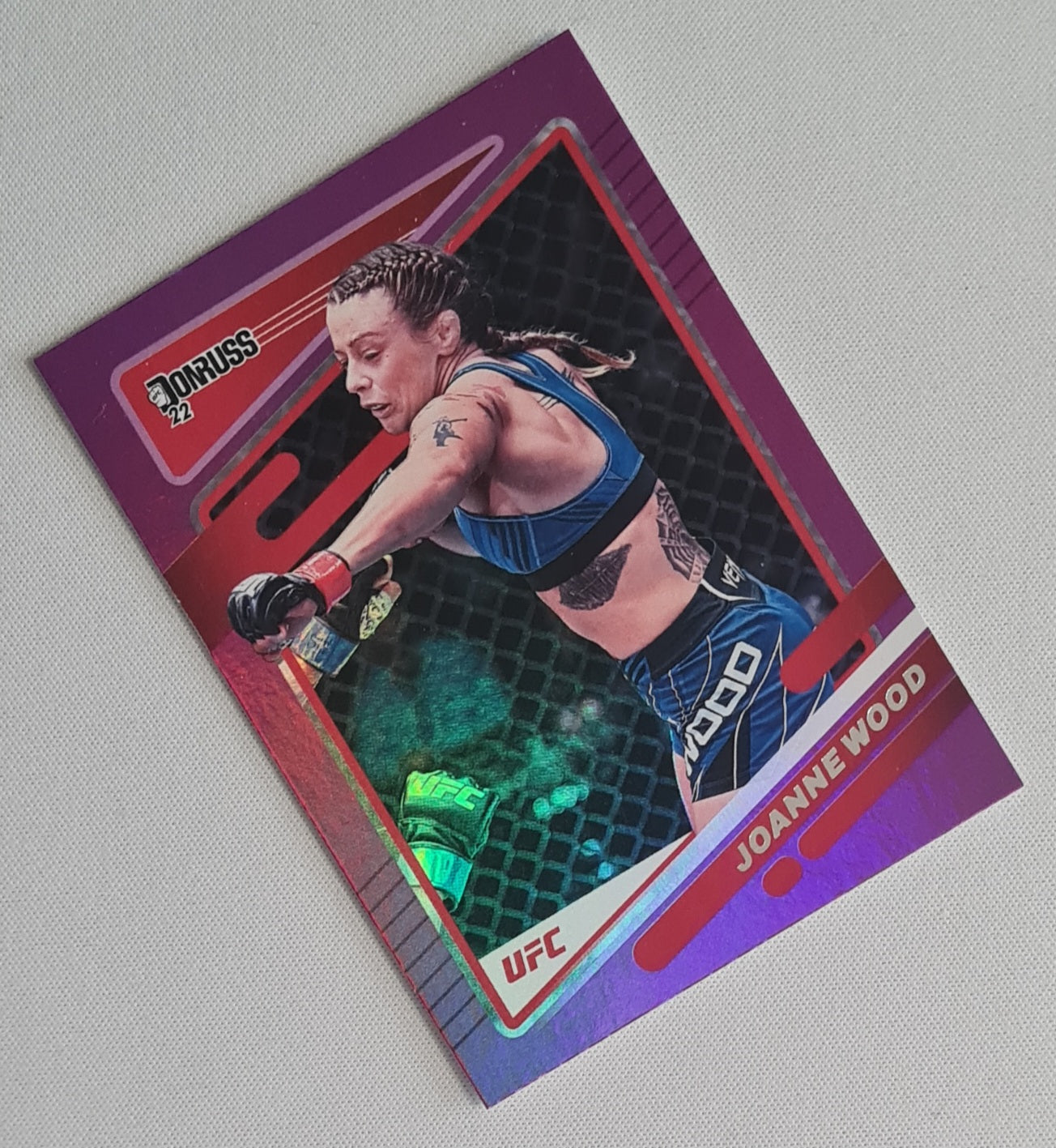 Joanne Wood - 2022 Panini Donruss UFC Purple #2