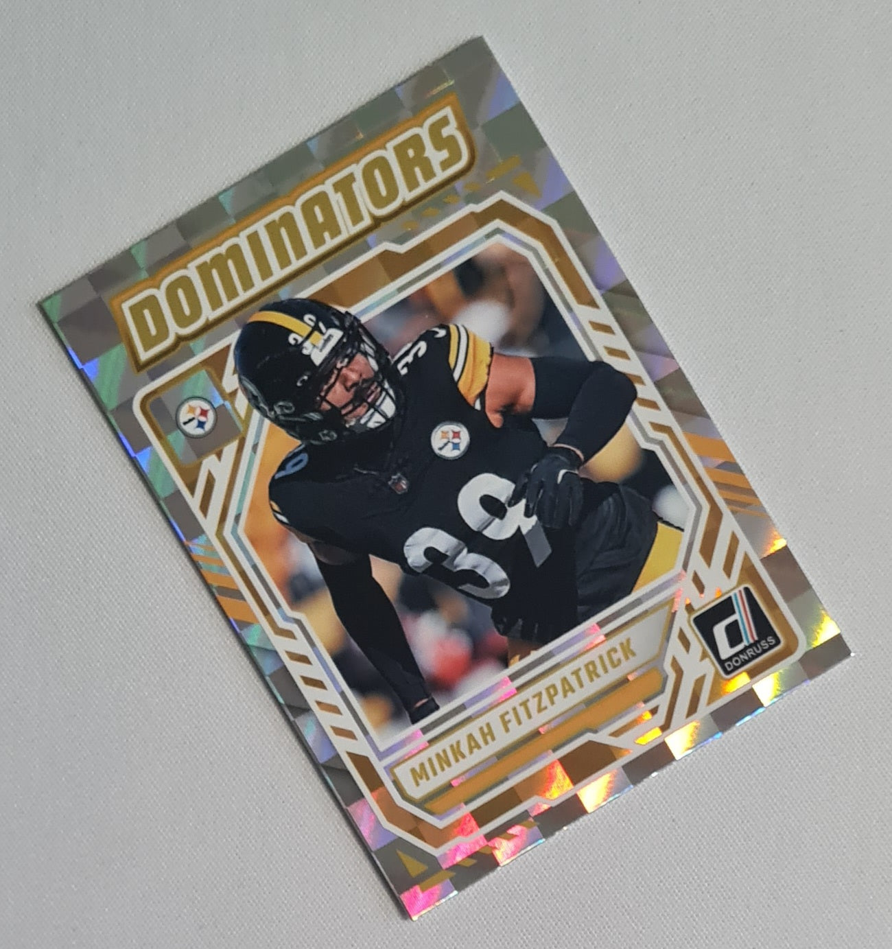 Minkah Fitzpatrick - 2025 Panini Donruss Football Dominators #DOM-MFK Pittsburgh Steelers