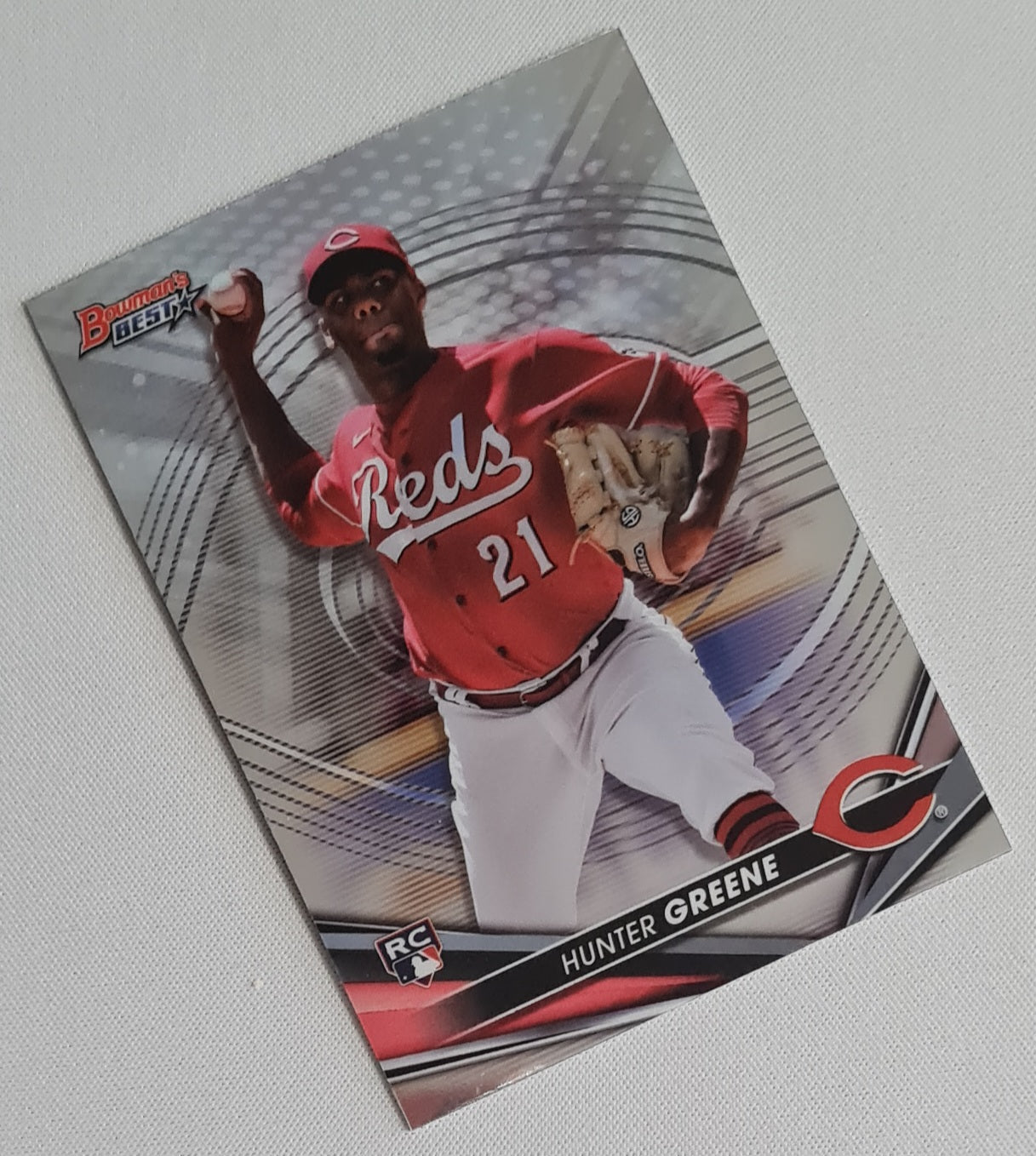 Hunter Greene - 2022 Bowmans Best #54 Cincinnati Reds
