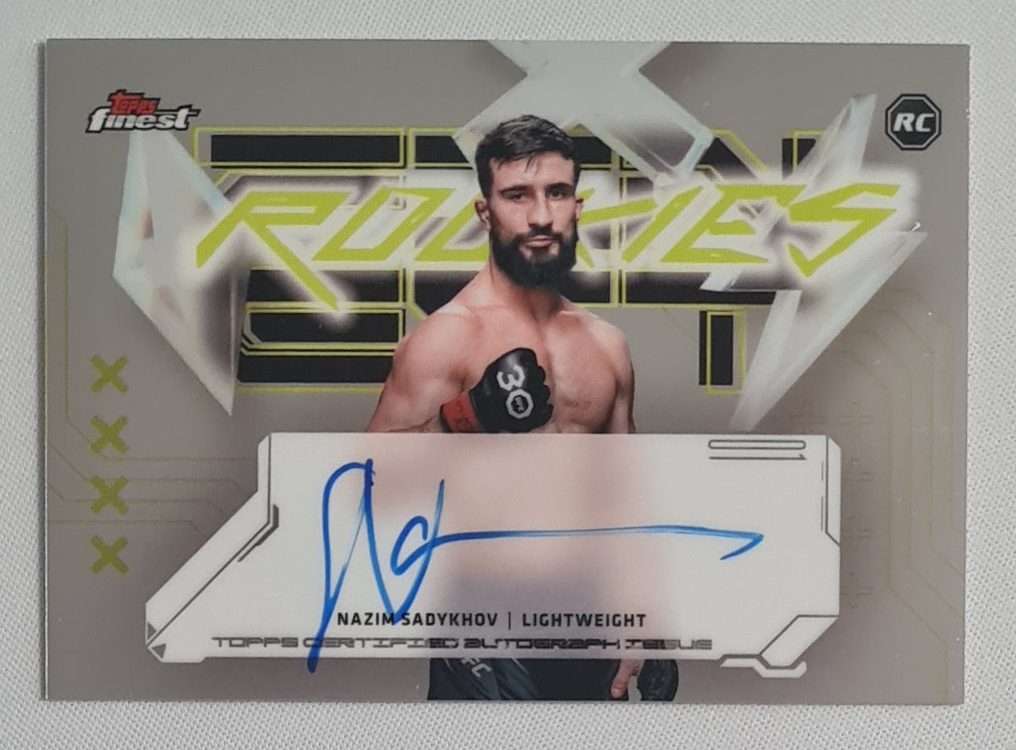 Nazim Sadykhov - 2025 Topps Finest UFC Auto #FRA-NS