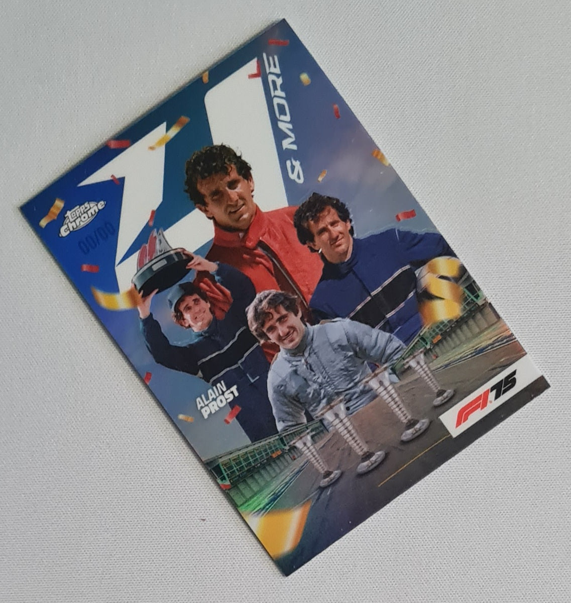 Alain Prost - 2025 Topps Chrome F1 4 and More /00 #4N-3