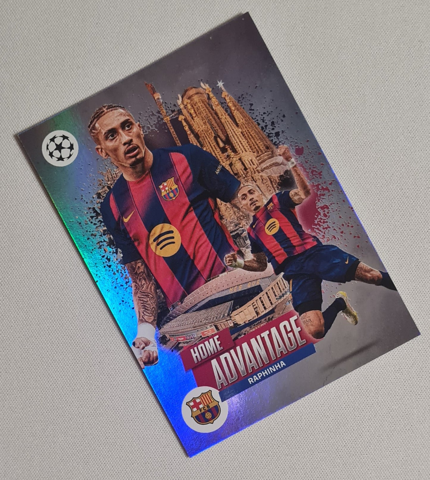 Raphinha - 2025/26 Topps UCC Home Advantage #HP-2 FC Barcelona