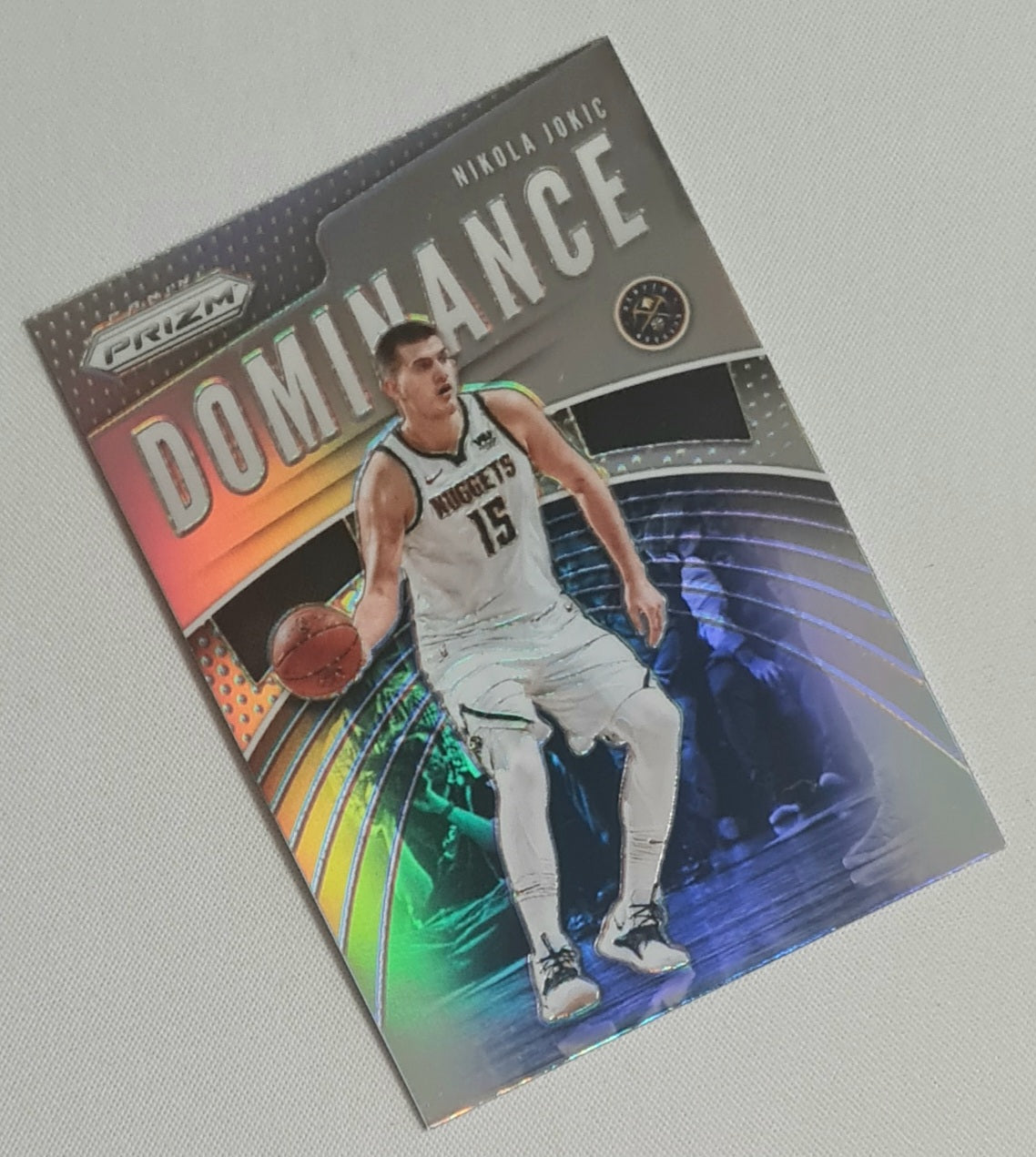 Nikola Jokic - 2019/20 Panini Prizm Dominance Silver Prizm #21 Denver Nuggets