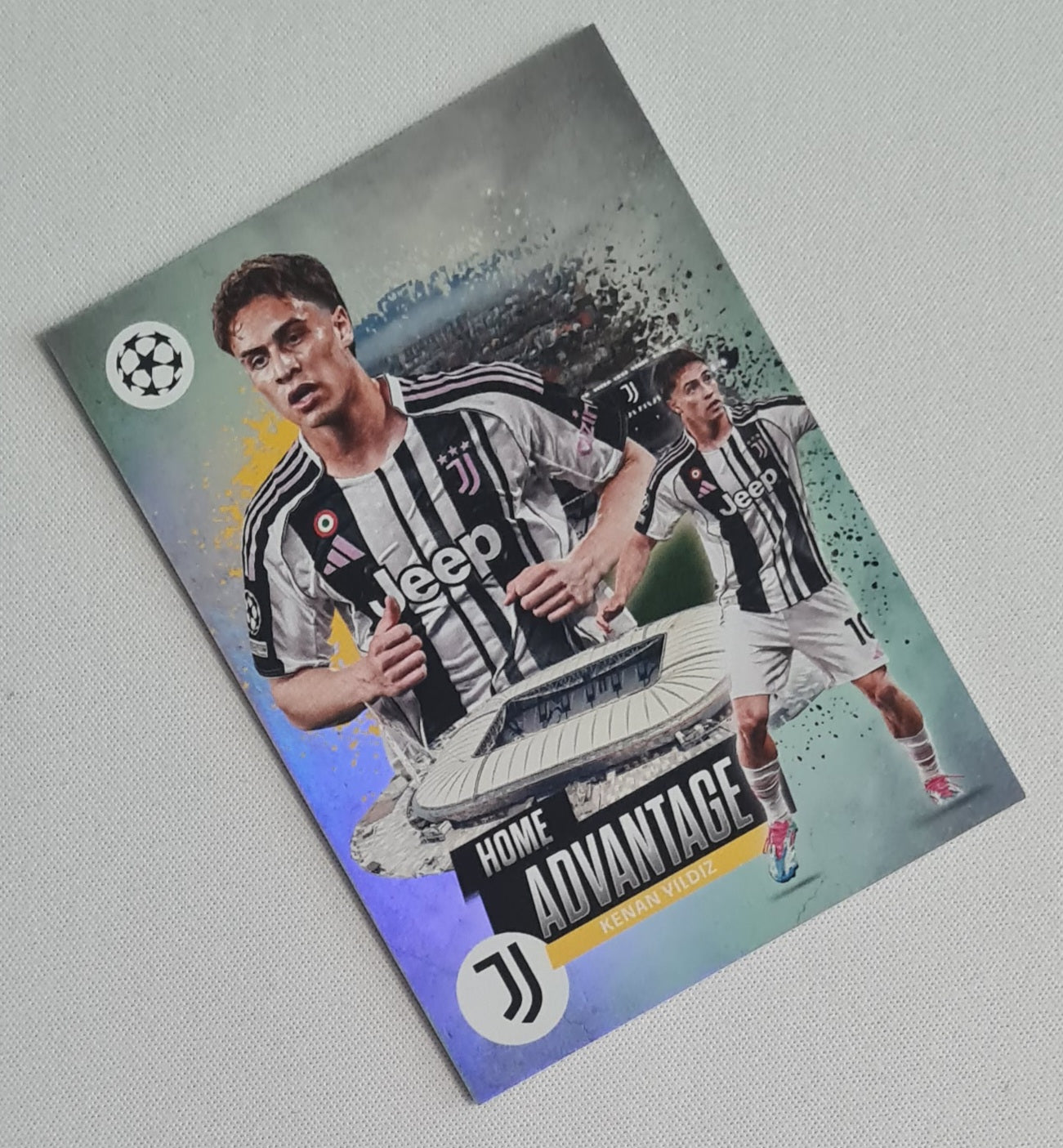 Kenan Yildiz - 2025/26 Topps UCC Home Advantage #HP-25 Juventus