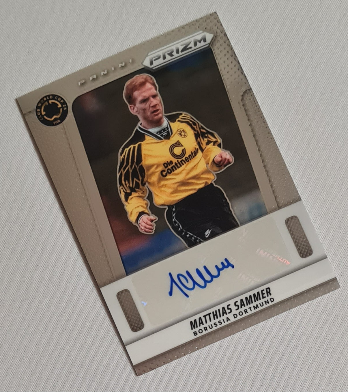 Matthias Sammer - 2025 Panini Prizm Fifa Club World Cup Auto #FA-MS Borussia Dortmund