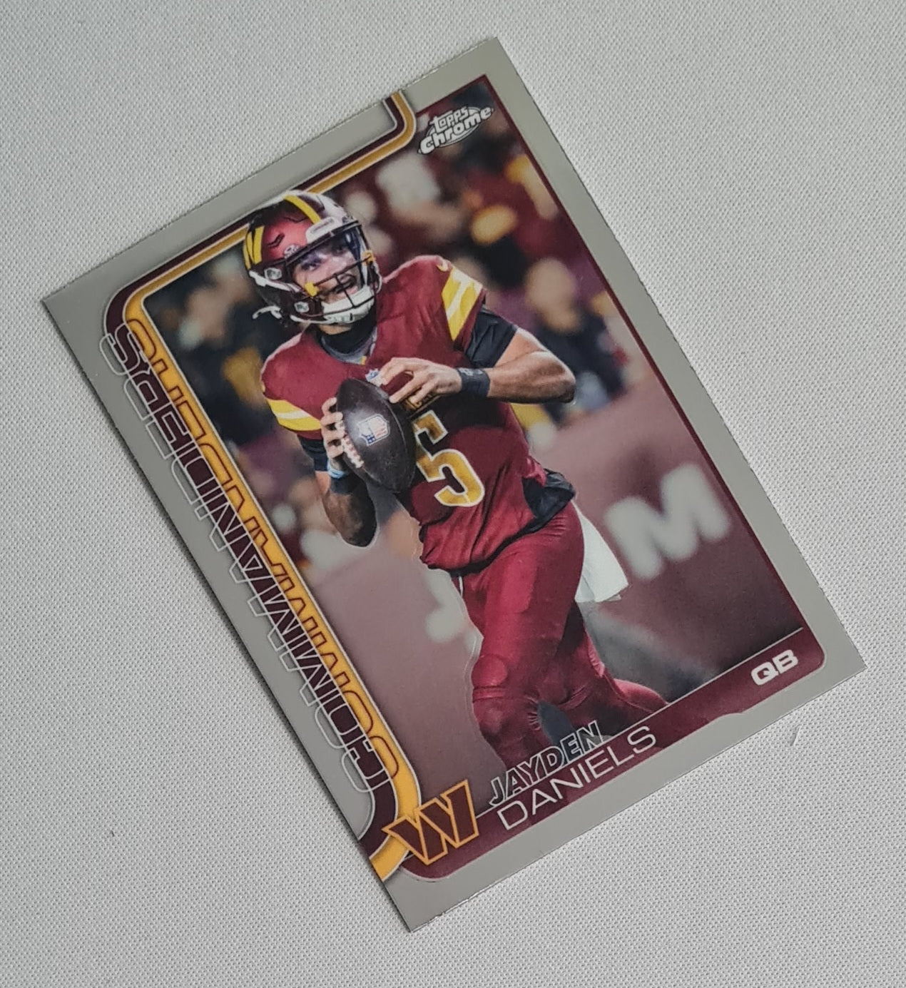 Jayden Daniels - 2025 Topps Chrome NFL #295 Washington Commanders