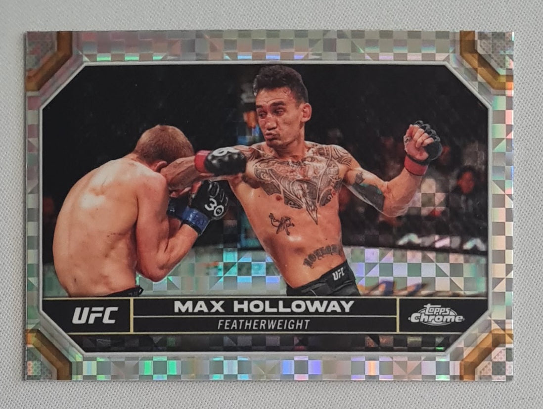 Max Holloway - 2024 Topps Chrome UFC Checkerboard #131