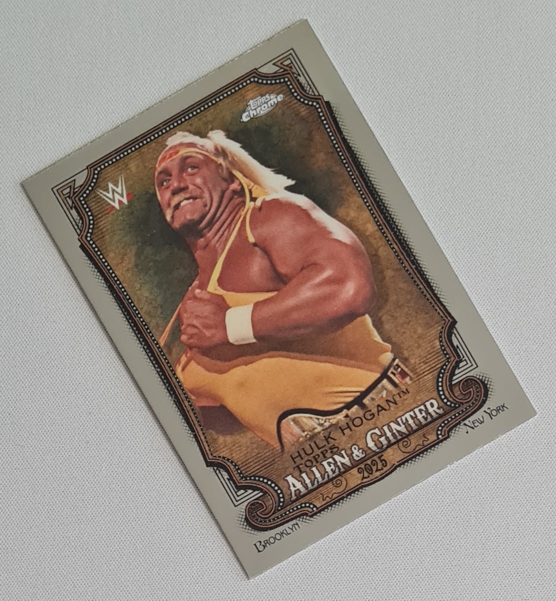 Hulk Hogan - 2025 Topps Chrome WWE Allen & Ginter #AG-HHG