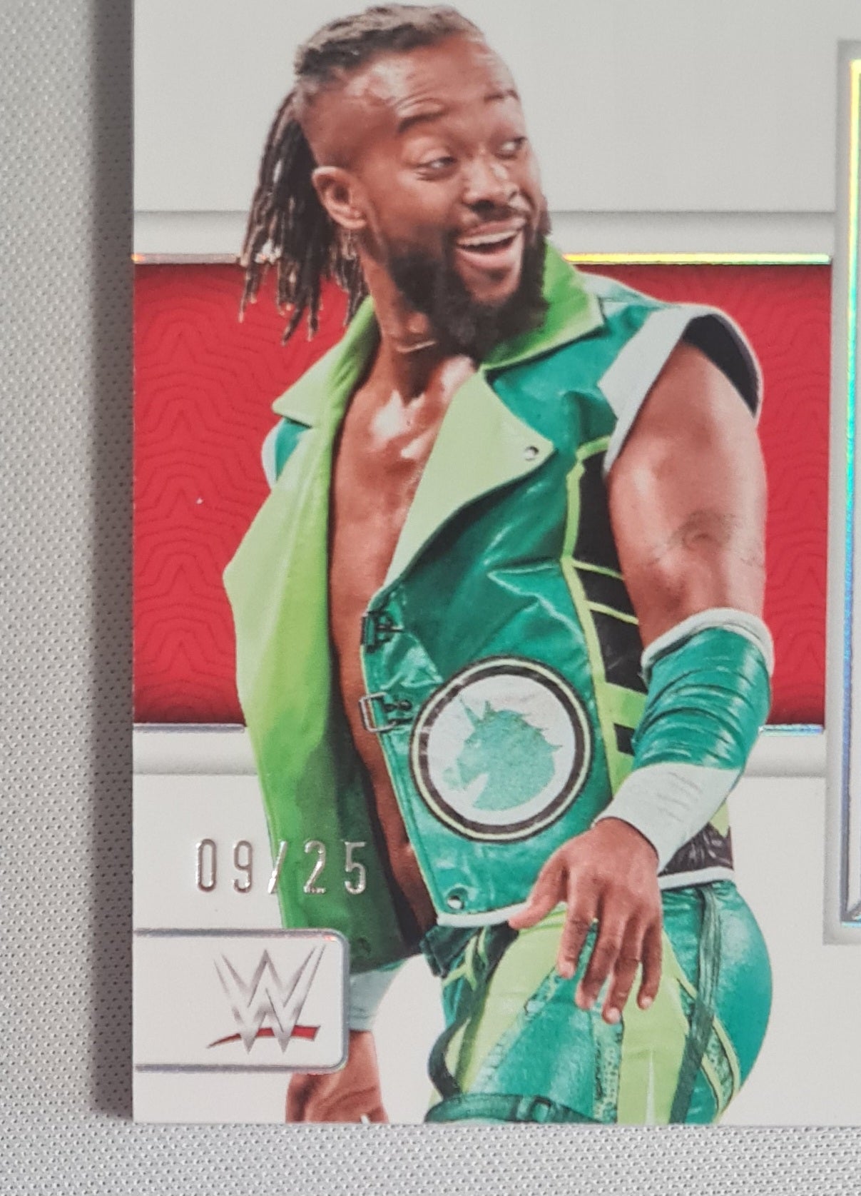 Kofi Kingston - 2024 Panini National Treasures Colossal Patch /25 #CL-KFK