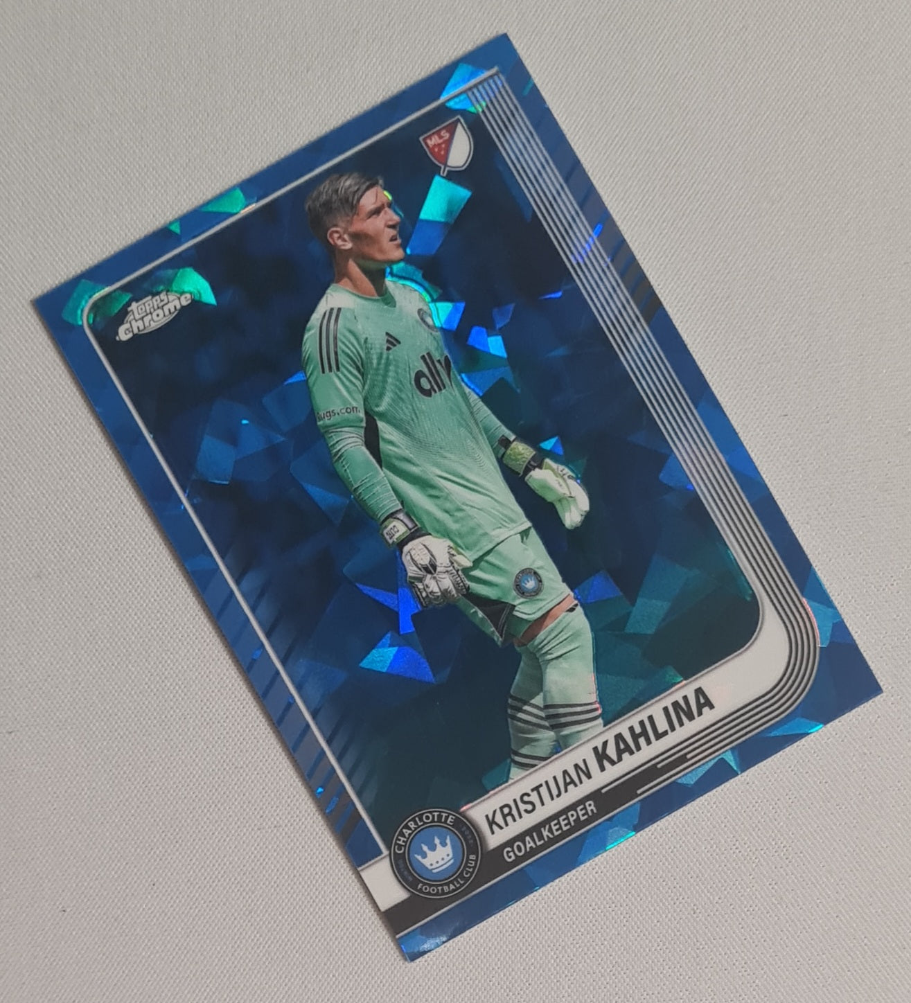 Kristijan Kahlina - 2025 Topps Chrome Sapphire MLS #5 Charlotte FC