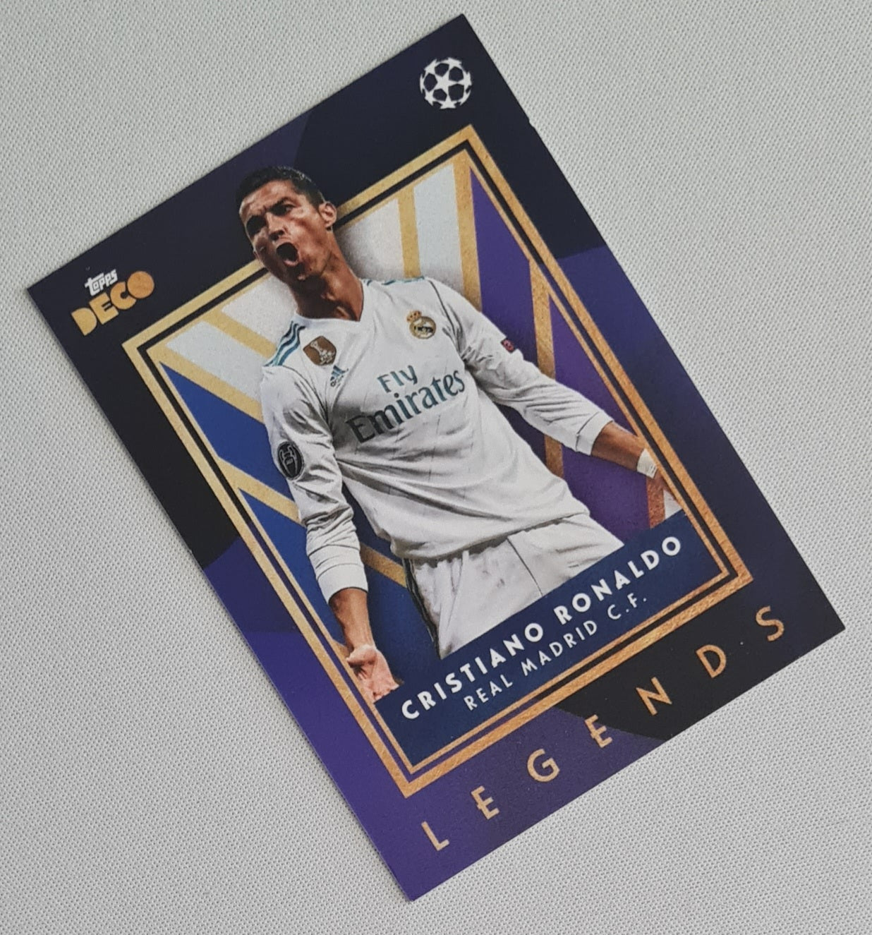 Cristiano Ronaldo - 2023/24 Topps Deco Soccer Legends Real Madrid CF