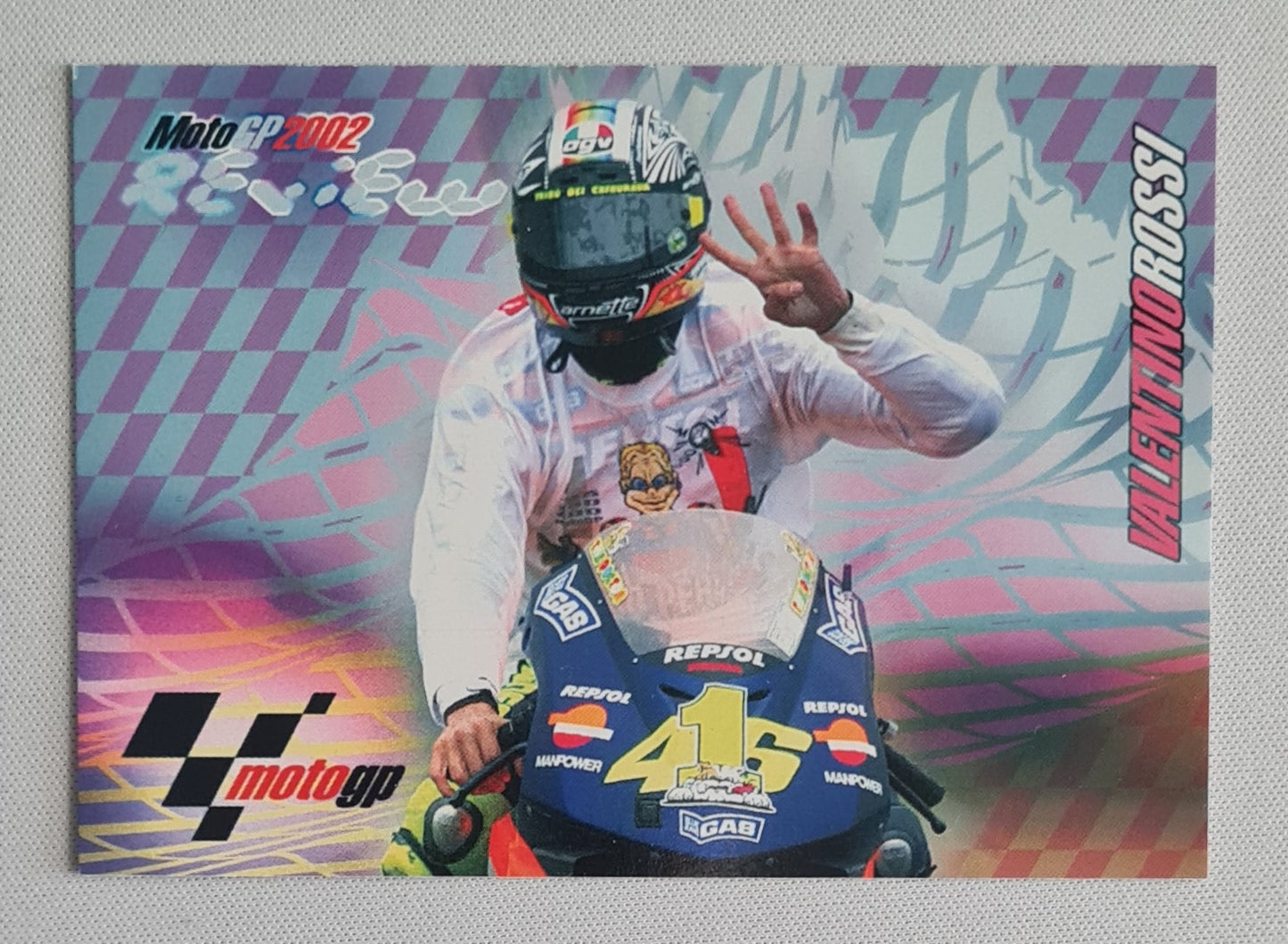Valentino Rossi - 2002 Panini MotoGP2002 Review #60