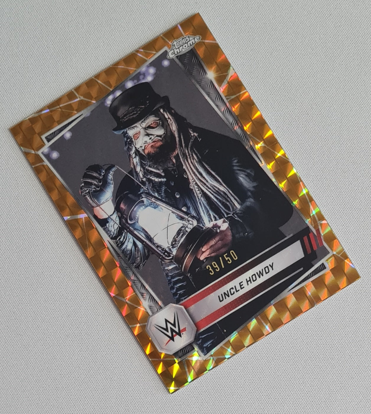 Uncle Howdy - 2025 Topps Chrome WWE Gold Geometric /50 #92