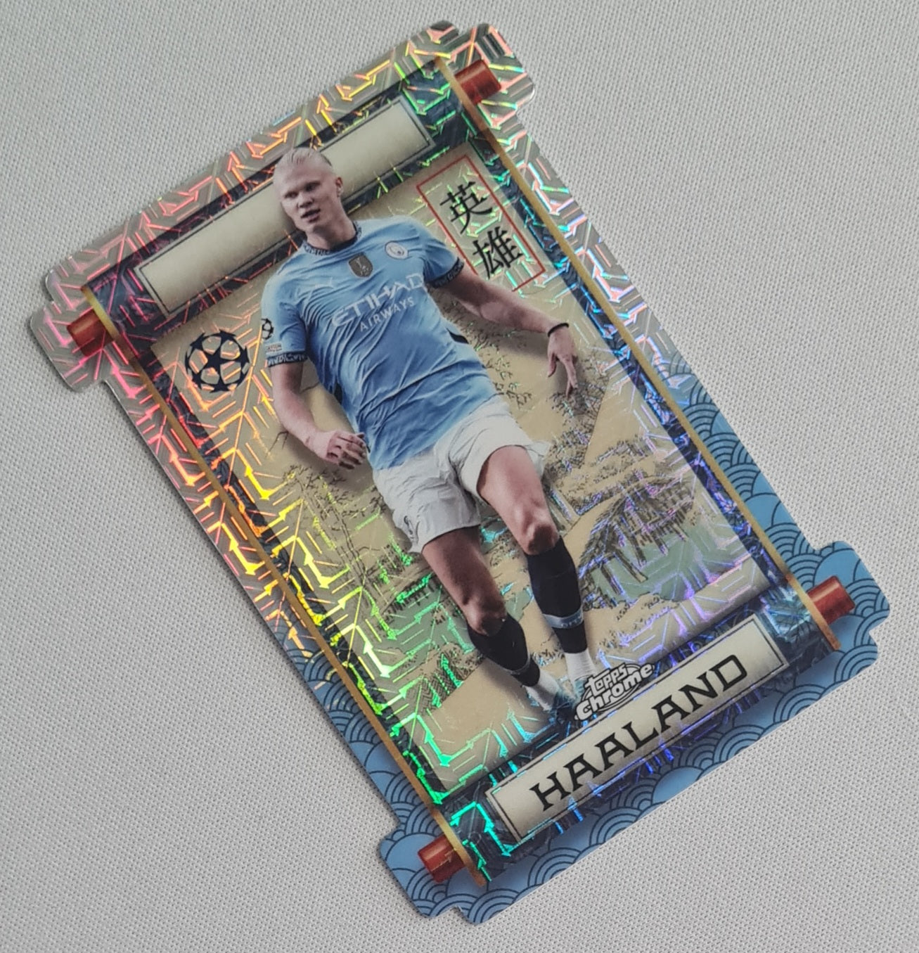 Erling Haaland - 2024/25 Topps Chrome UCC Japan Edition Hero #HR-6 Manchester City