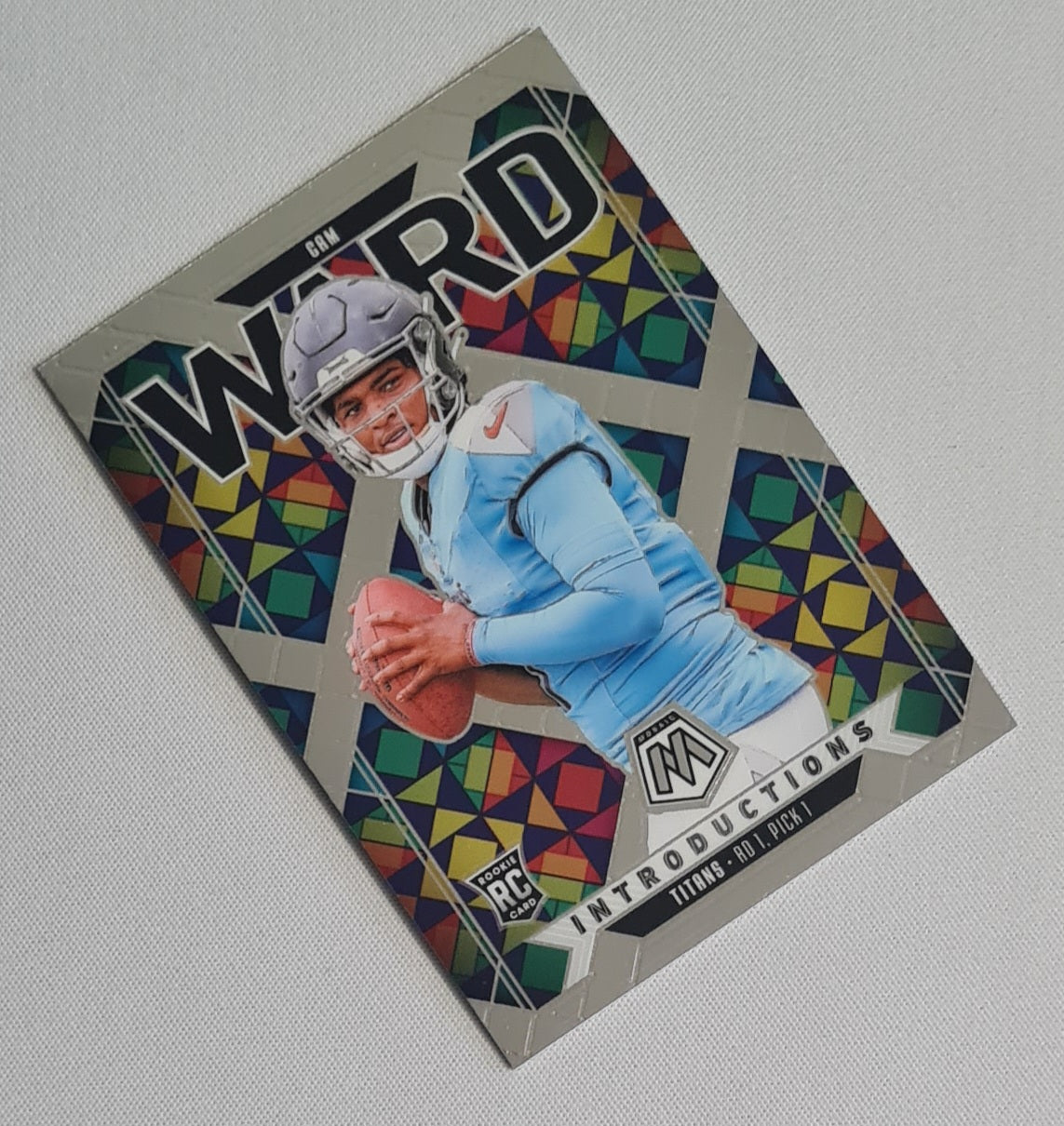 Cam Ward - 2025 Panini Mosaic Football Introductions #6 Tennessee Titans