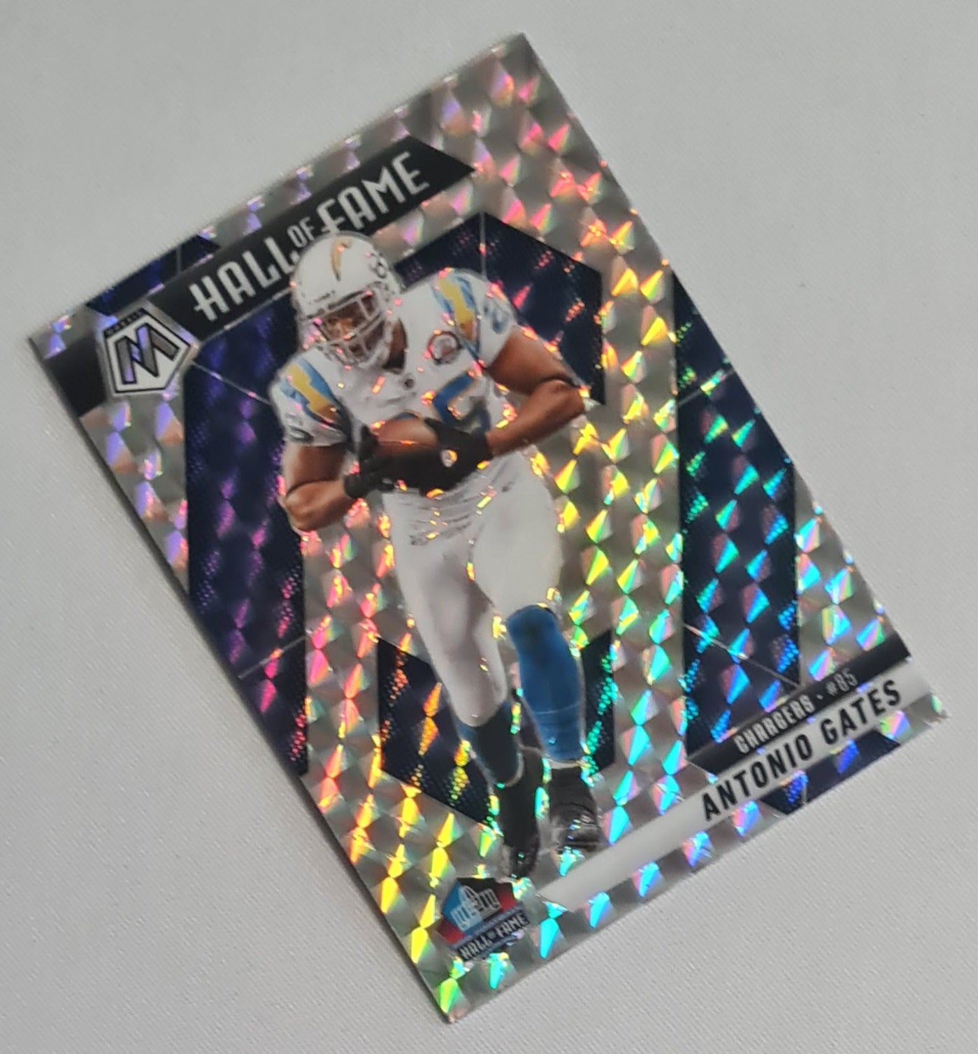Antonio Gates - 2025 Panini Mosaic Football Hall of Fame Prizm #292 San Diego Chargers