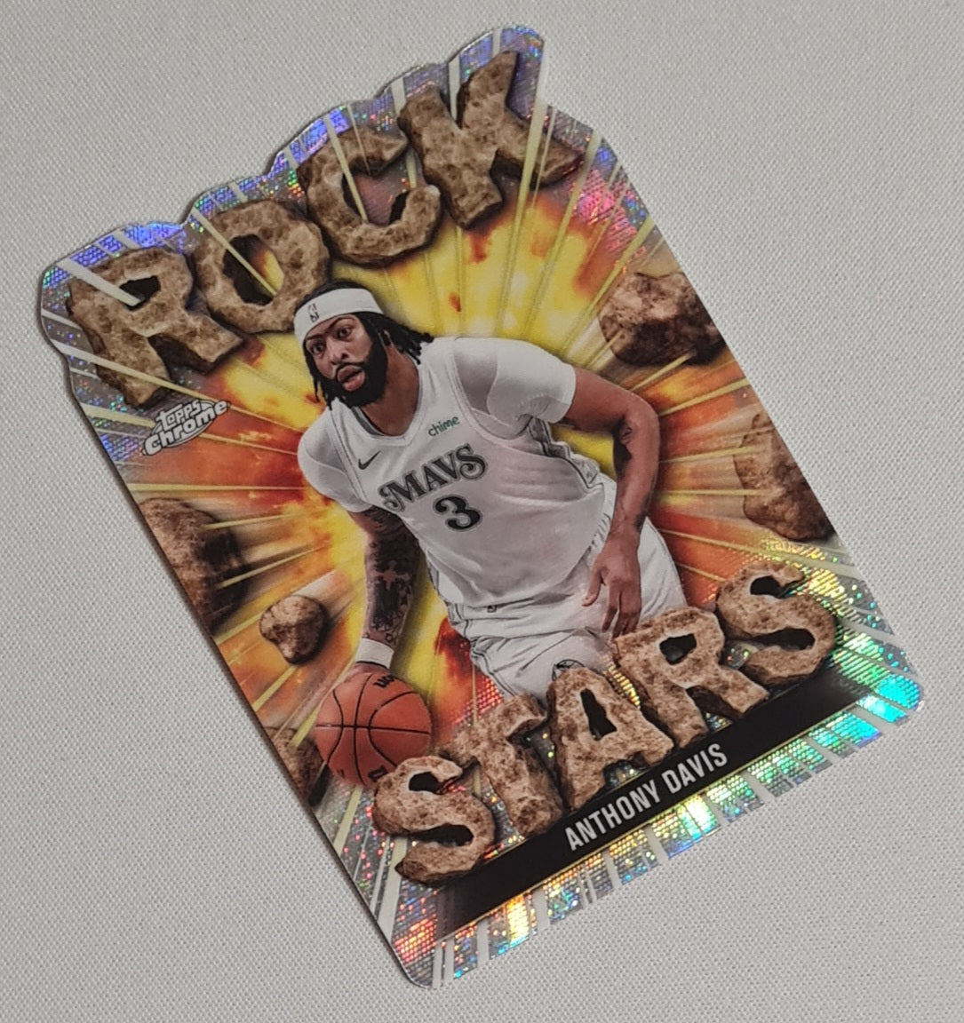 Anthony Davis - 2025/26 Topps Chrome Rock Stars #RS-6 Dallas Mavericks