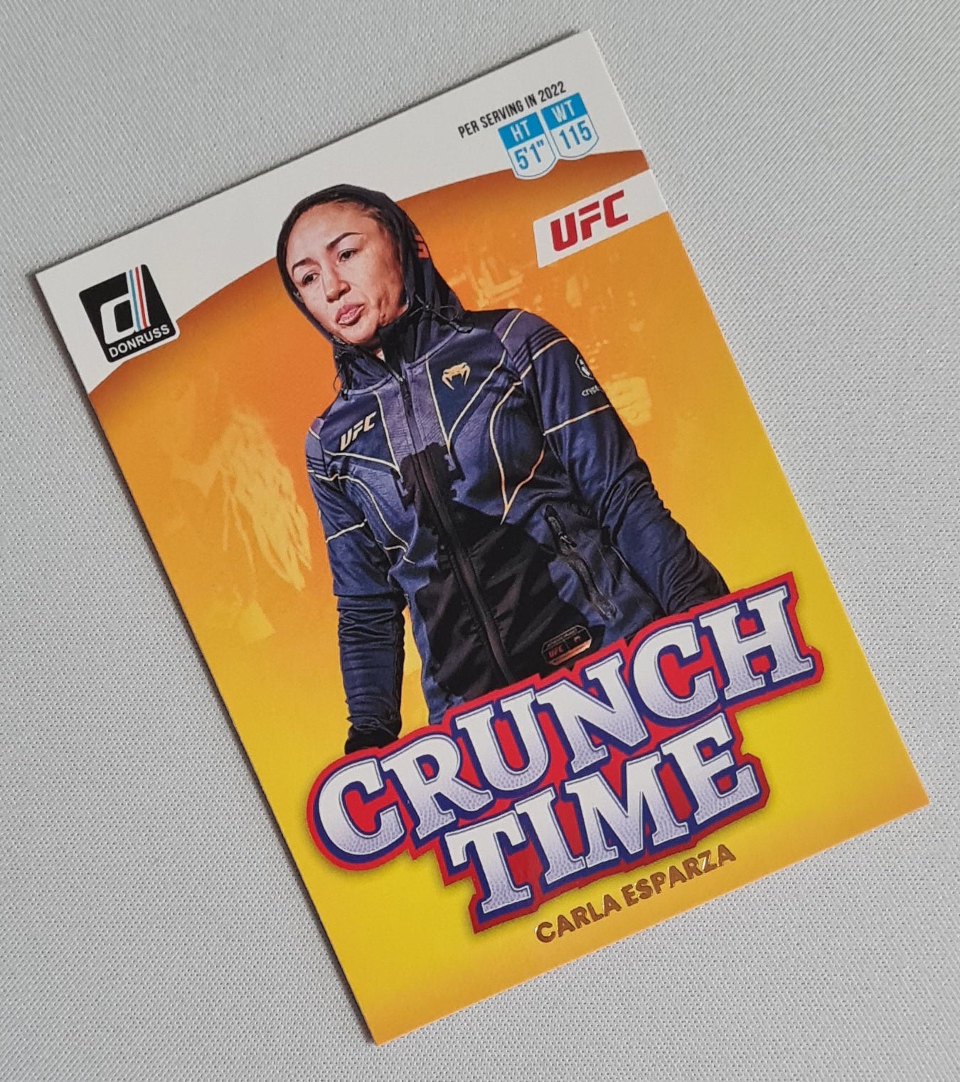 Carla Esparza - 2023 Panini Donruss UFC Crunch Time #8