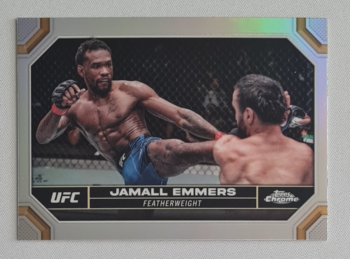 Jamall Emmers - 2024 Topps Chrome UFC Refractor #90