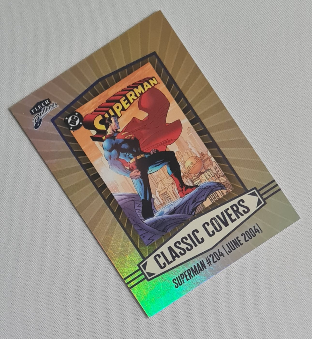 Superman - 2025 Fleer Brilliants Superman Classic Covers Superman 204 #CC-14