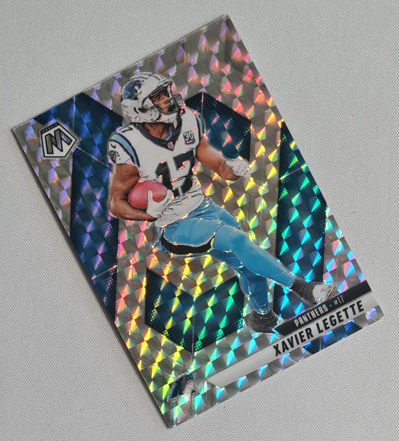 Xavier Legette - 2025 Panini Mosaic Football Prizm #45 Carolina Panthers