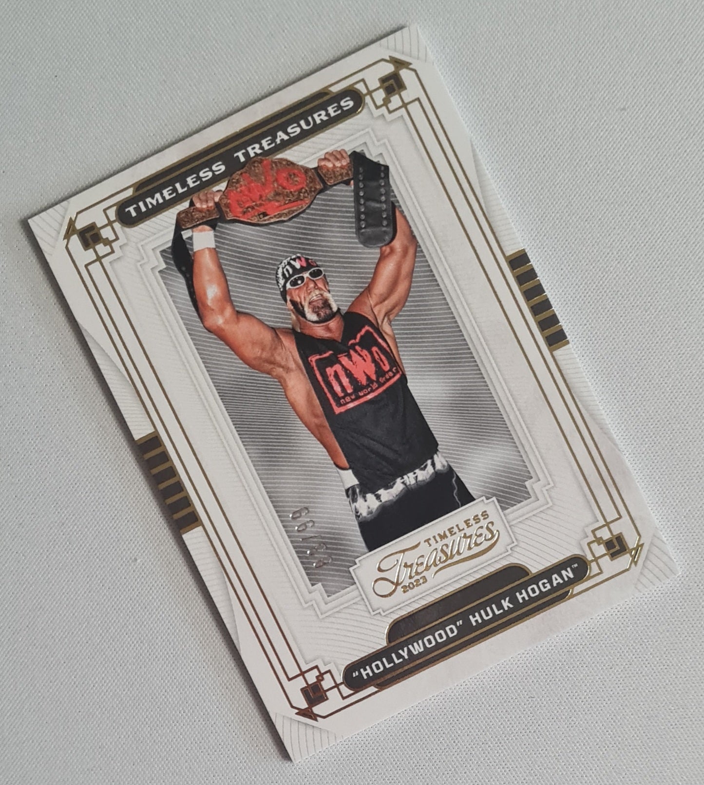 Hollywood Hulk Hogan - 2023 Panini Chronicles Timeless Treasures WWE /99 #TT-13