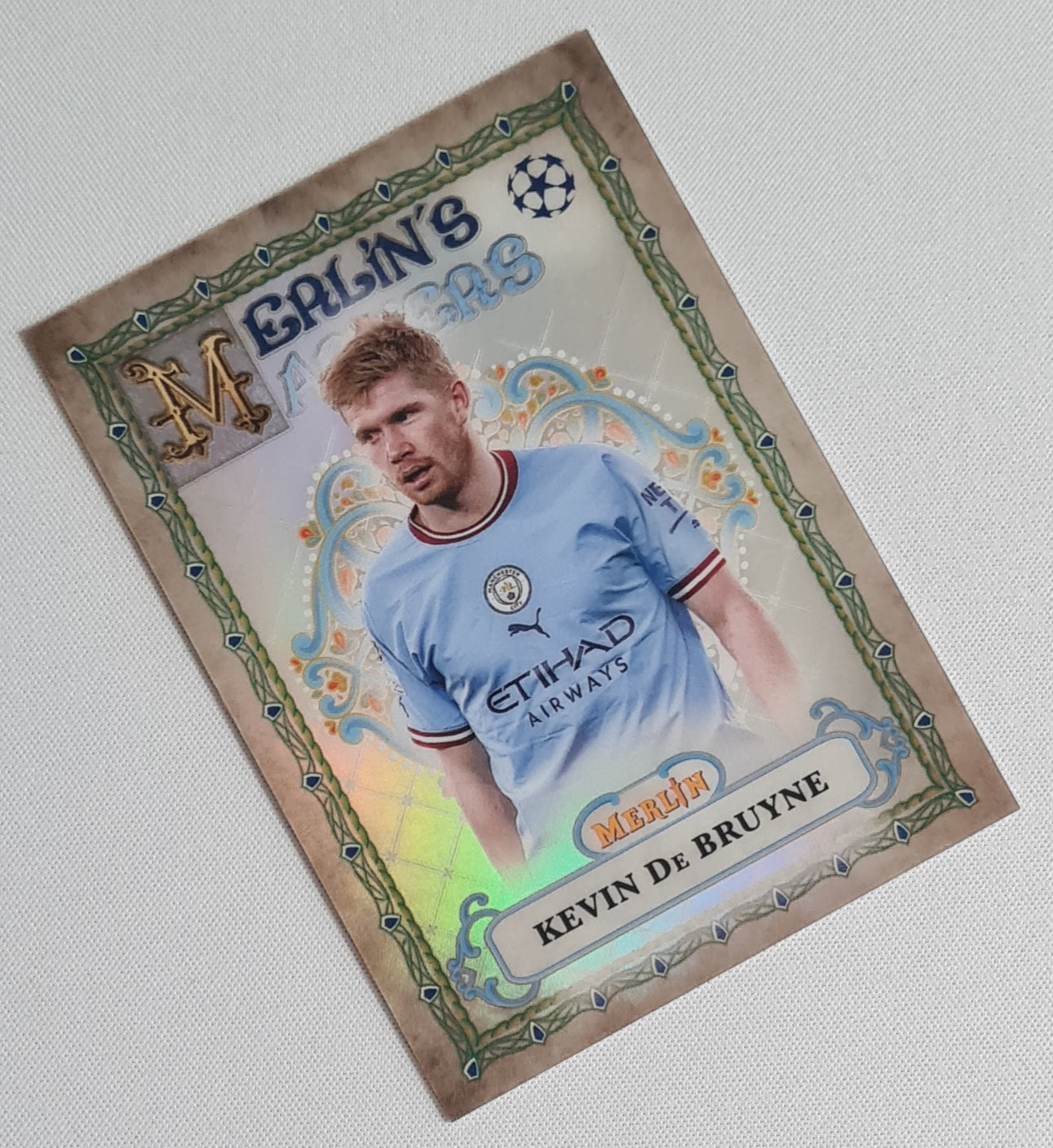 Kevin De Bruyne - 2022/23 Topps Merlin UEFA Soccer Merlin's Masters #MM-8 Manchester City