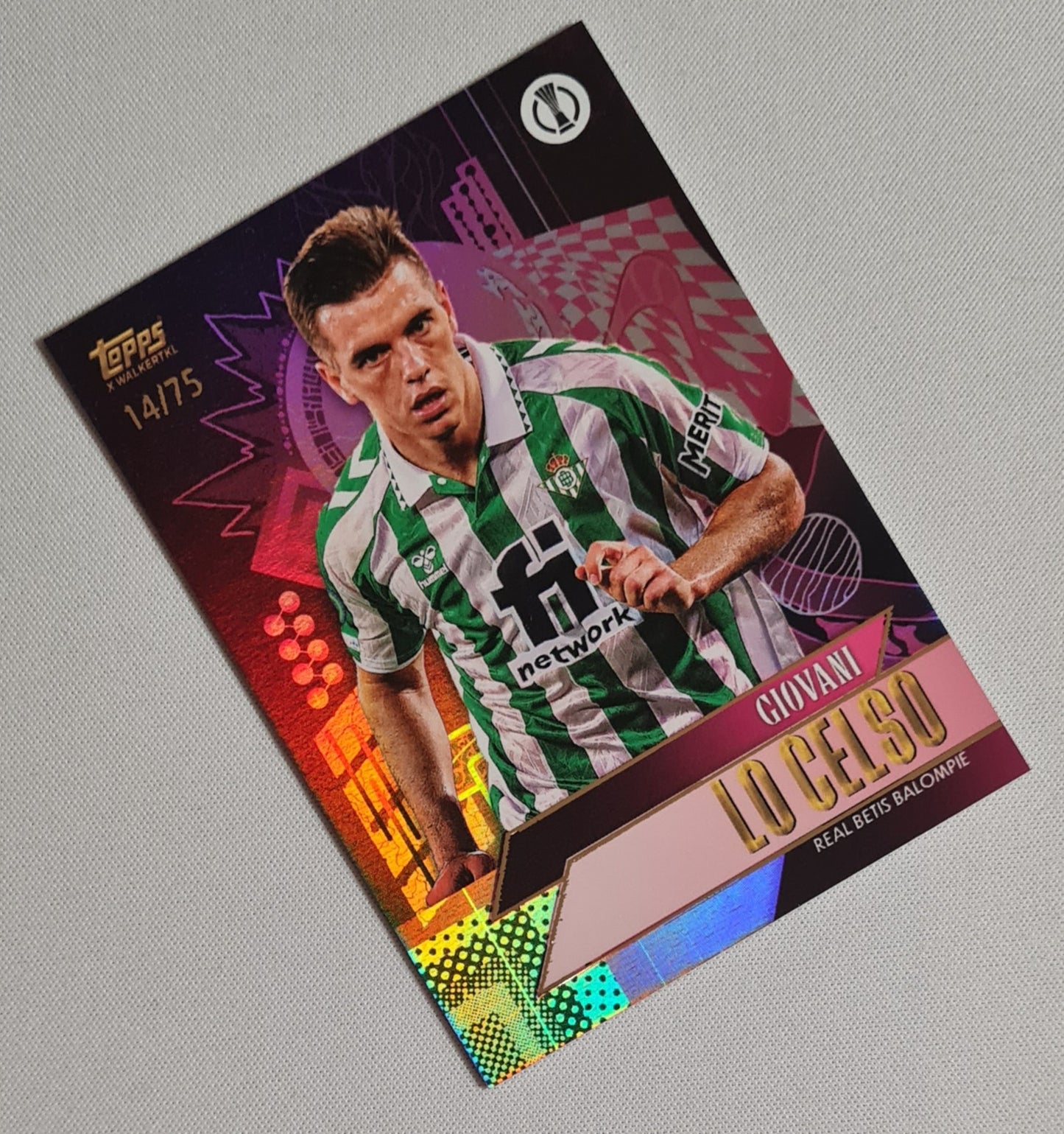 Giovani Lo Celso - 2024/25 Topps WalkerTKL Current Stars /75 Real Betis
