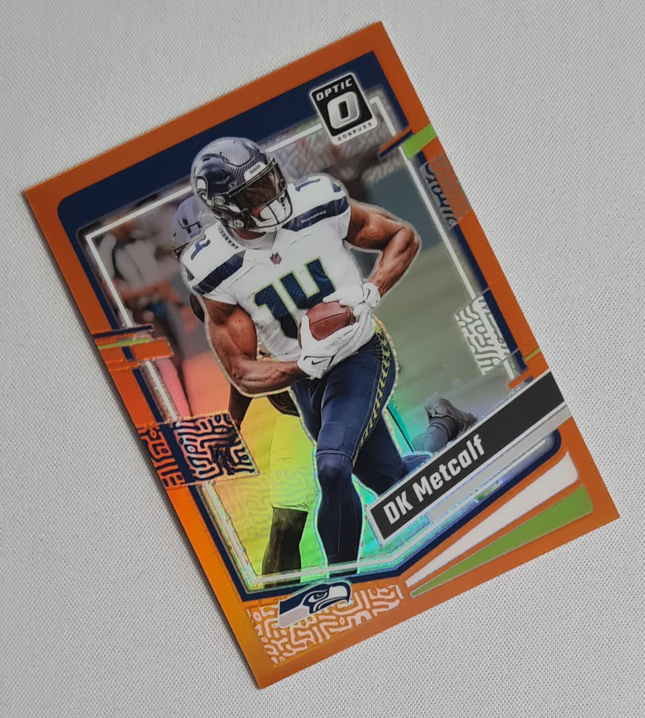 DK Metcalf - 2023 Panini Donruss Optic Orange /249 #175 Seattle Seahawks