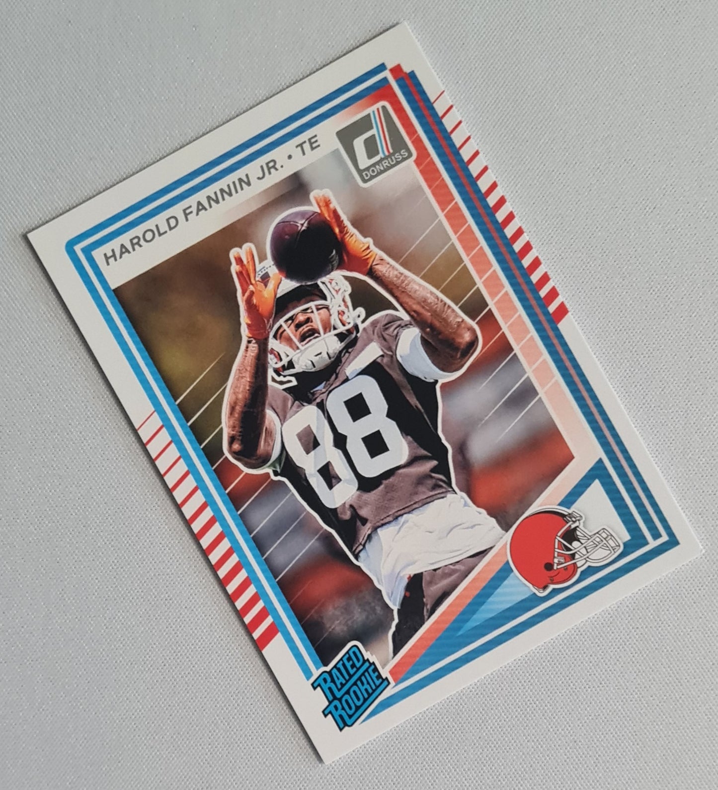 Harold Fannin Jr - 2025 Panini Donruss Football Rated Rookie #373 Cleveland Browns