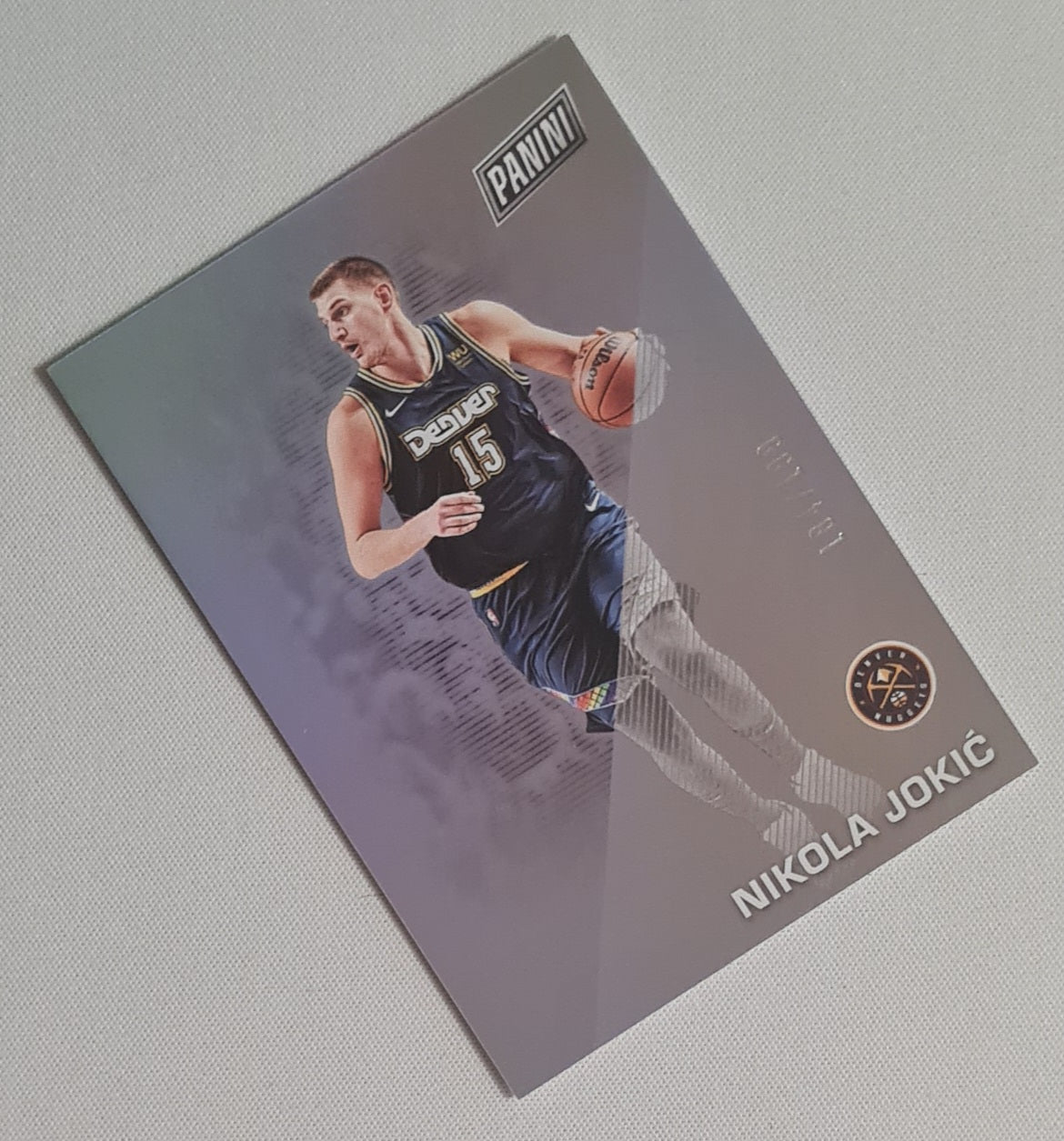 Nikola Jokic - 2022 Panini Fathers Day Silver /199 #4 Denver Nuggets