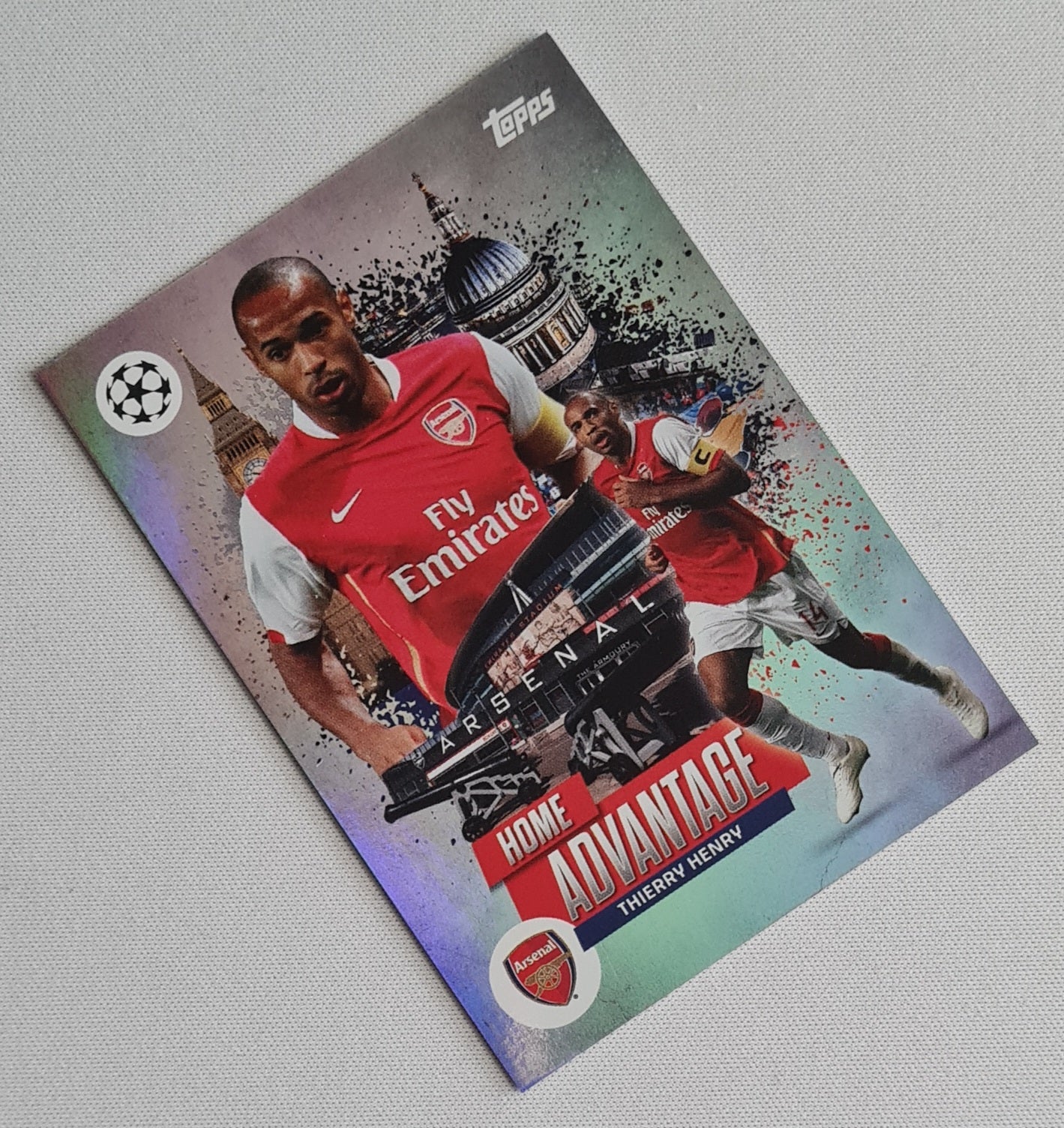 Thierry Henry - 2025/26 Topps UCC Home Advantage #HP-11 Arsenal FC