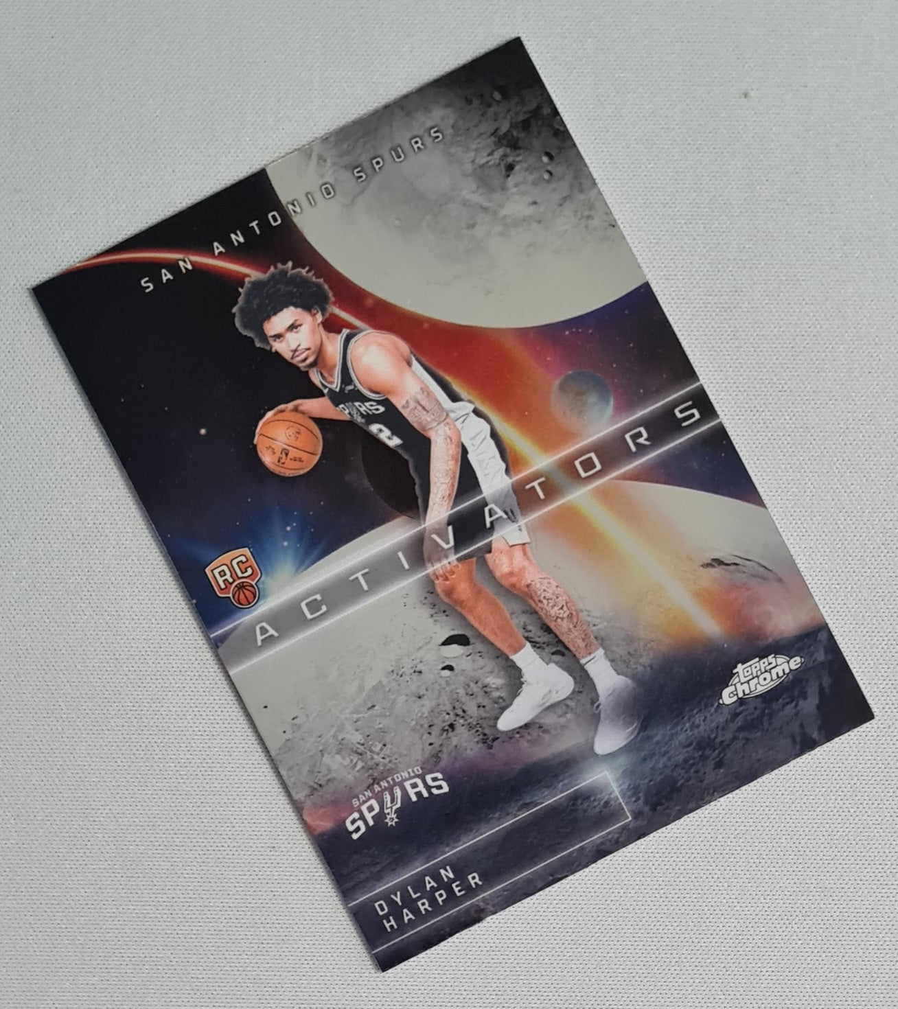 Dylan Harper - 2025/26 Topps Chrome Activators #AC-12 San Antonio Spurs