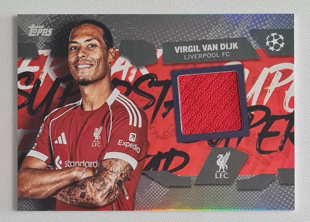 Virgil van Dijk - 2025/26 Topps UCC Superstar Relic #TSR-VVD