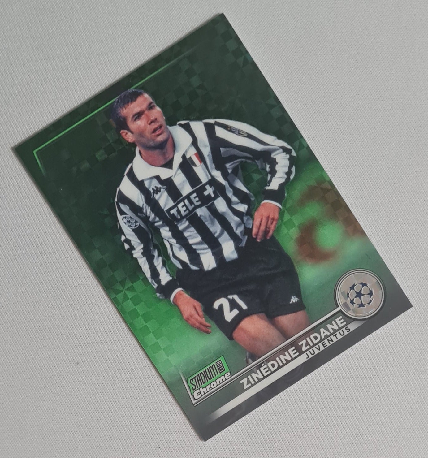 Zinedine Zidane - 2022/23 Topps Stadium Club Chrome /175 #5 Juventus