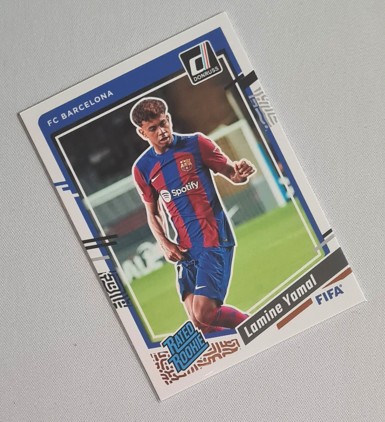 Lamine Yamal - 2023/24 Panini Donruss Rated Rookie #177 FC Barcelona
