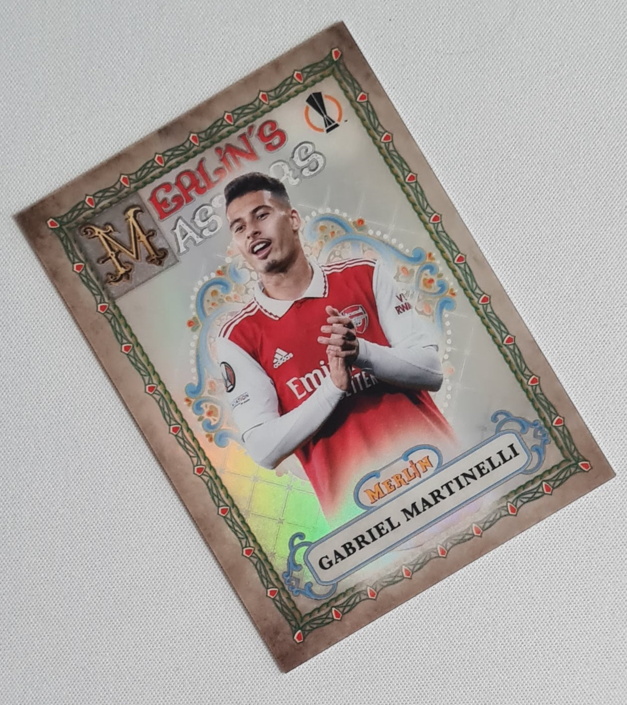 Gabriel Martinelli - 2022/23 Topps Merlin UEFA Soccer Merlin's Masters #MM-6 Arsenal FC